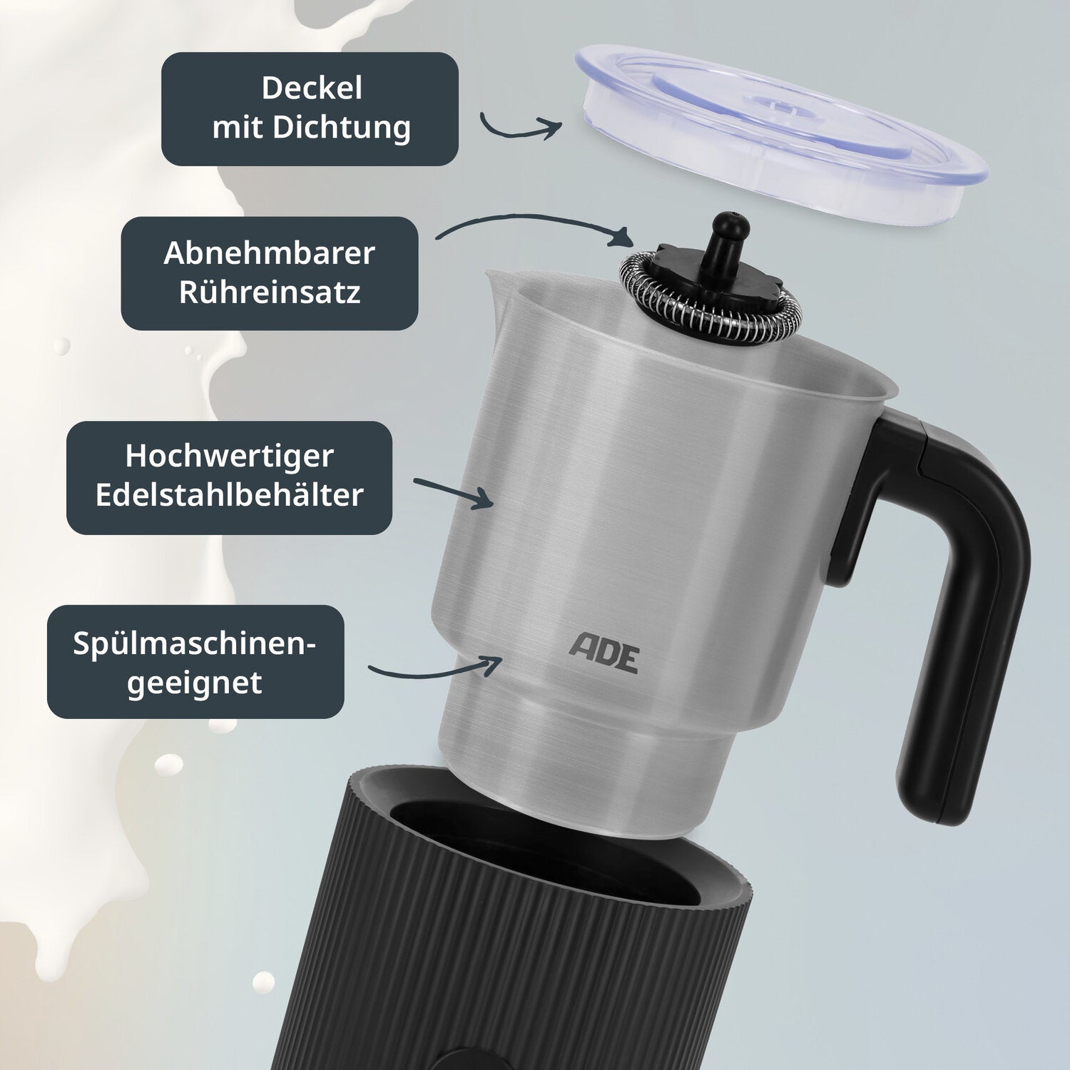 Mini-Milchaufschäumer