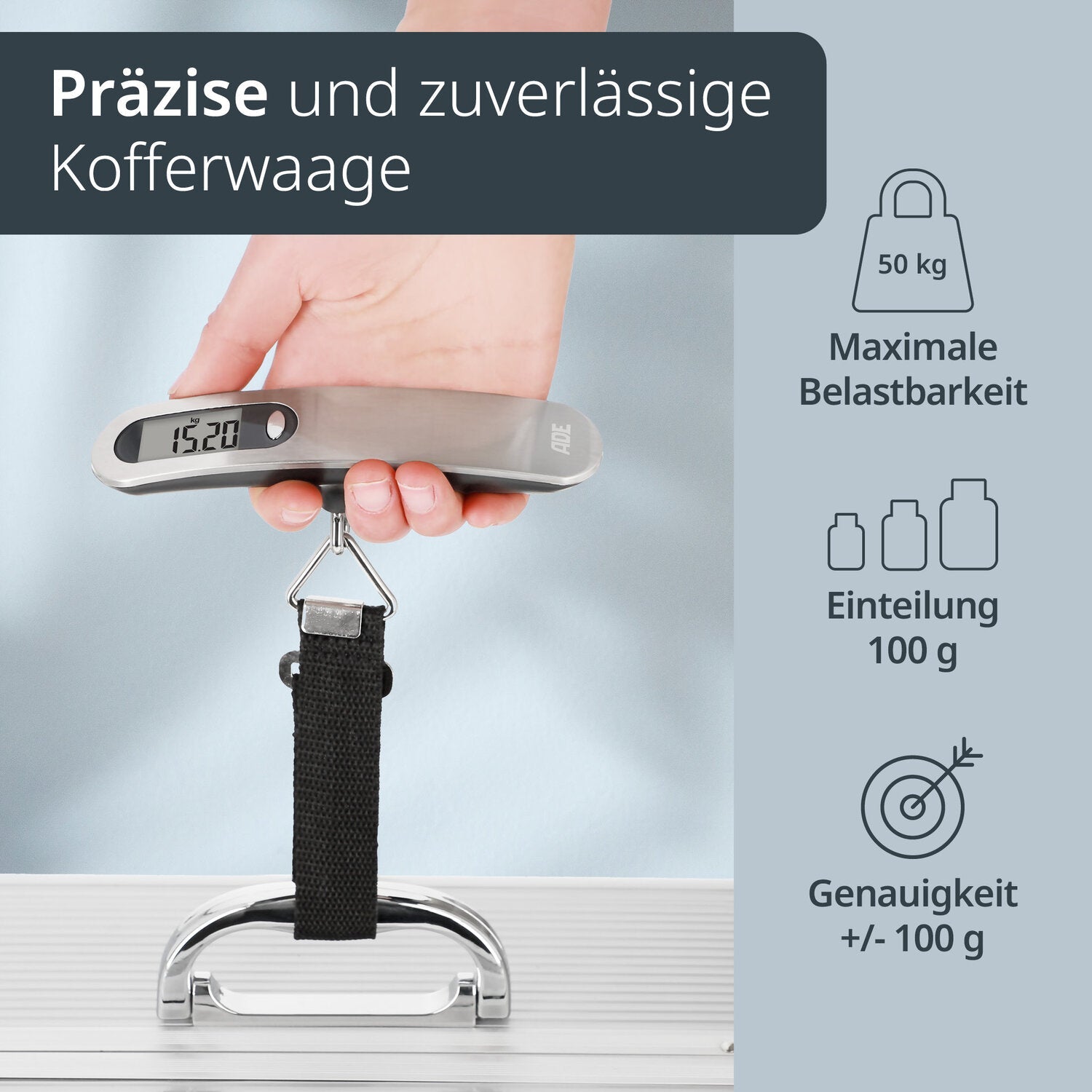 Digitale Kofferwaage Ben