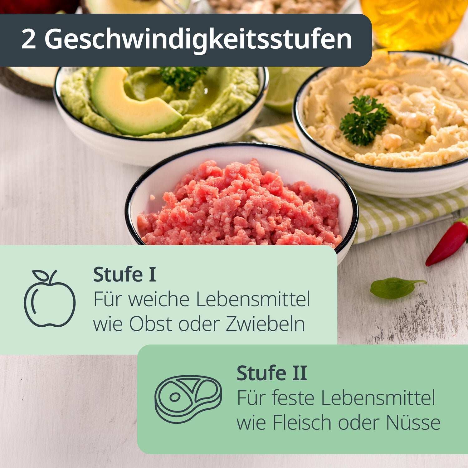 Elektrischer Zerkleinerer
