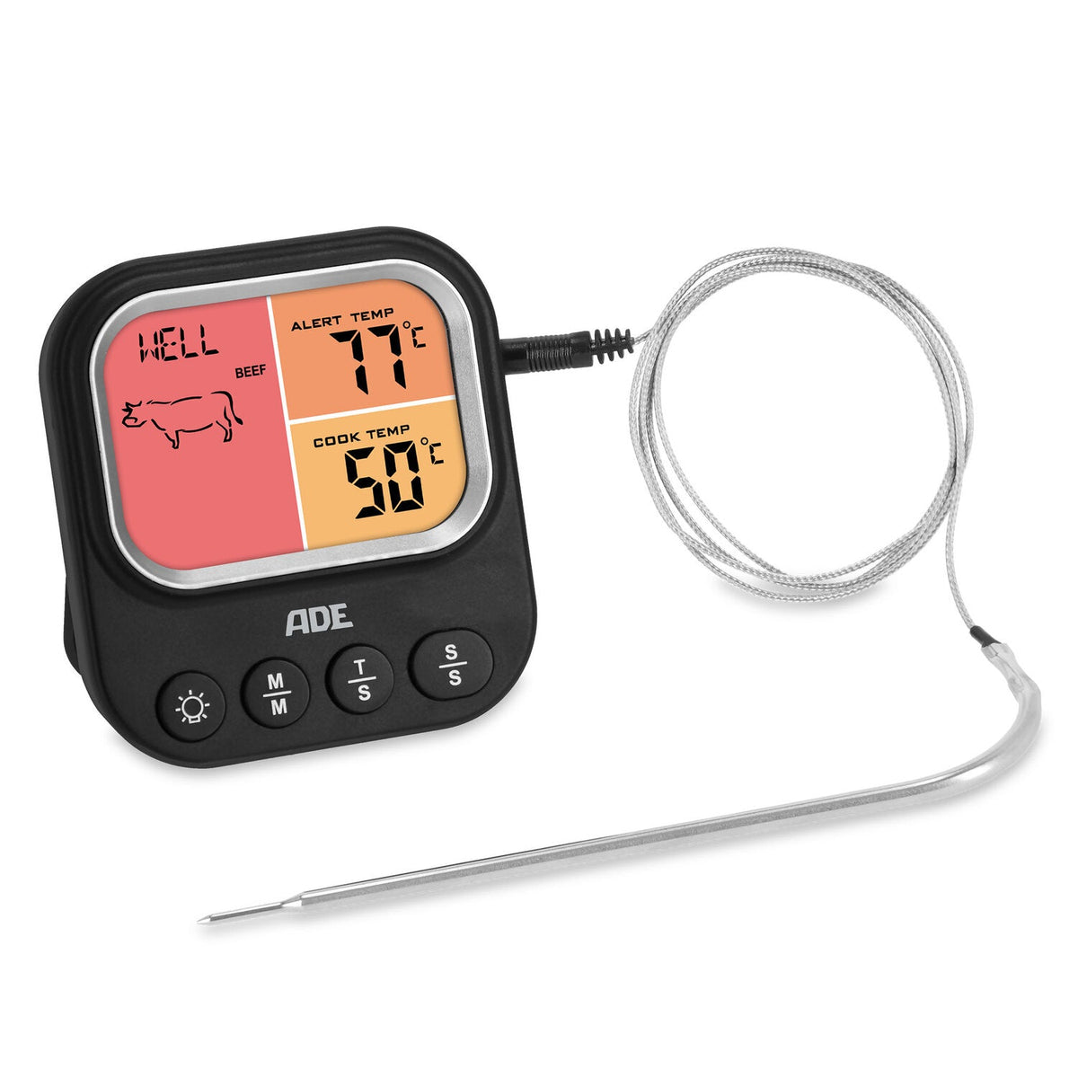 Digital meat thermometer
