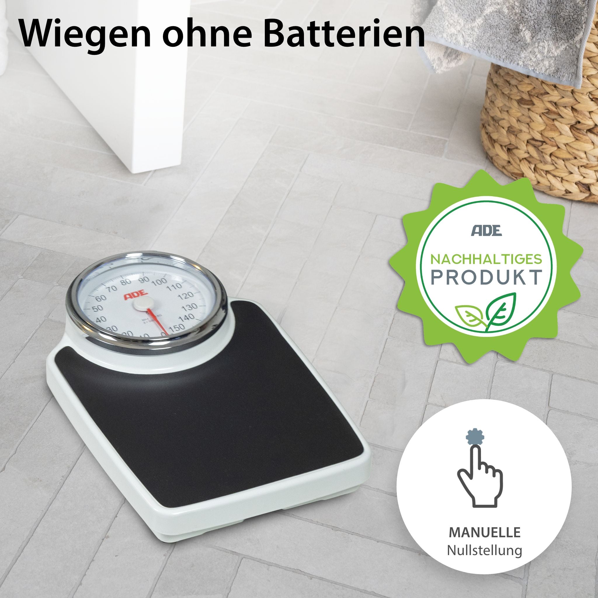 Mechanische Rundkopfwaage