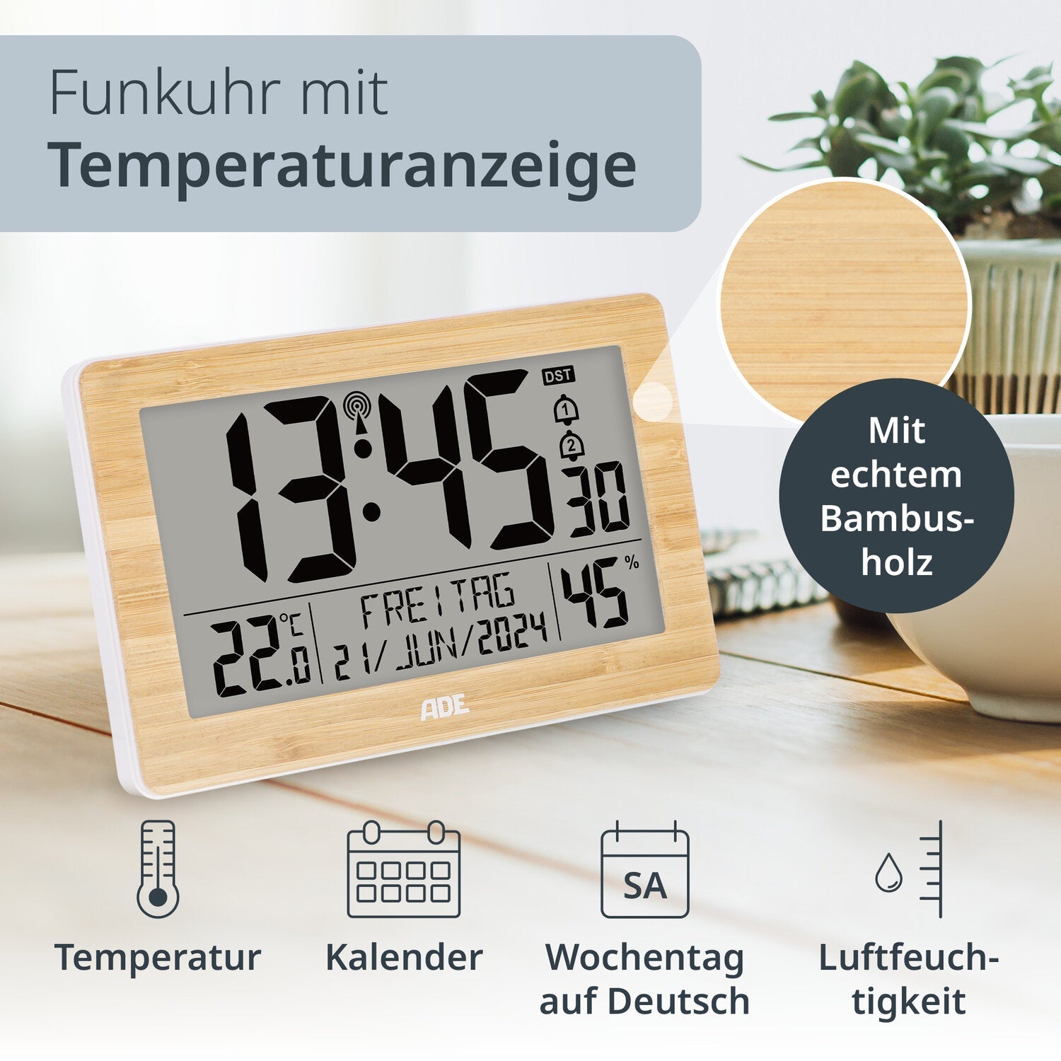 Digitale Funkuhr