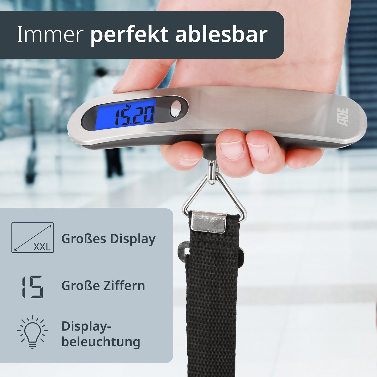 Digitale Kofferwaage Ben