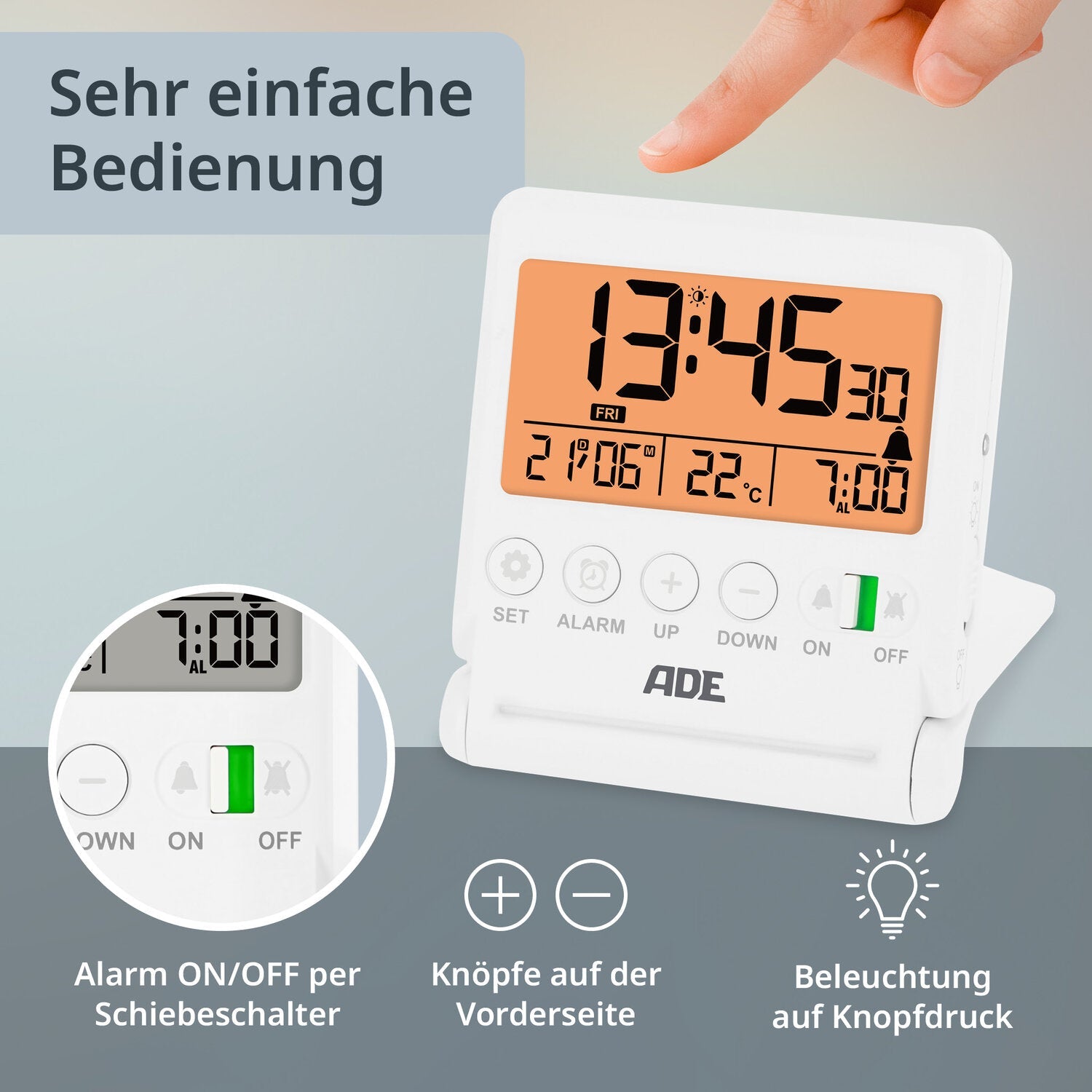 Digitaler Reisewecker