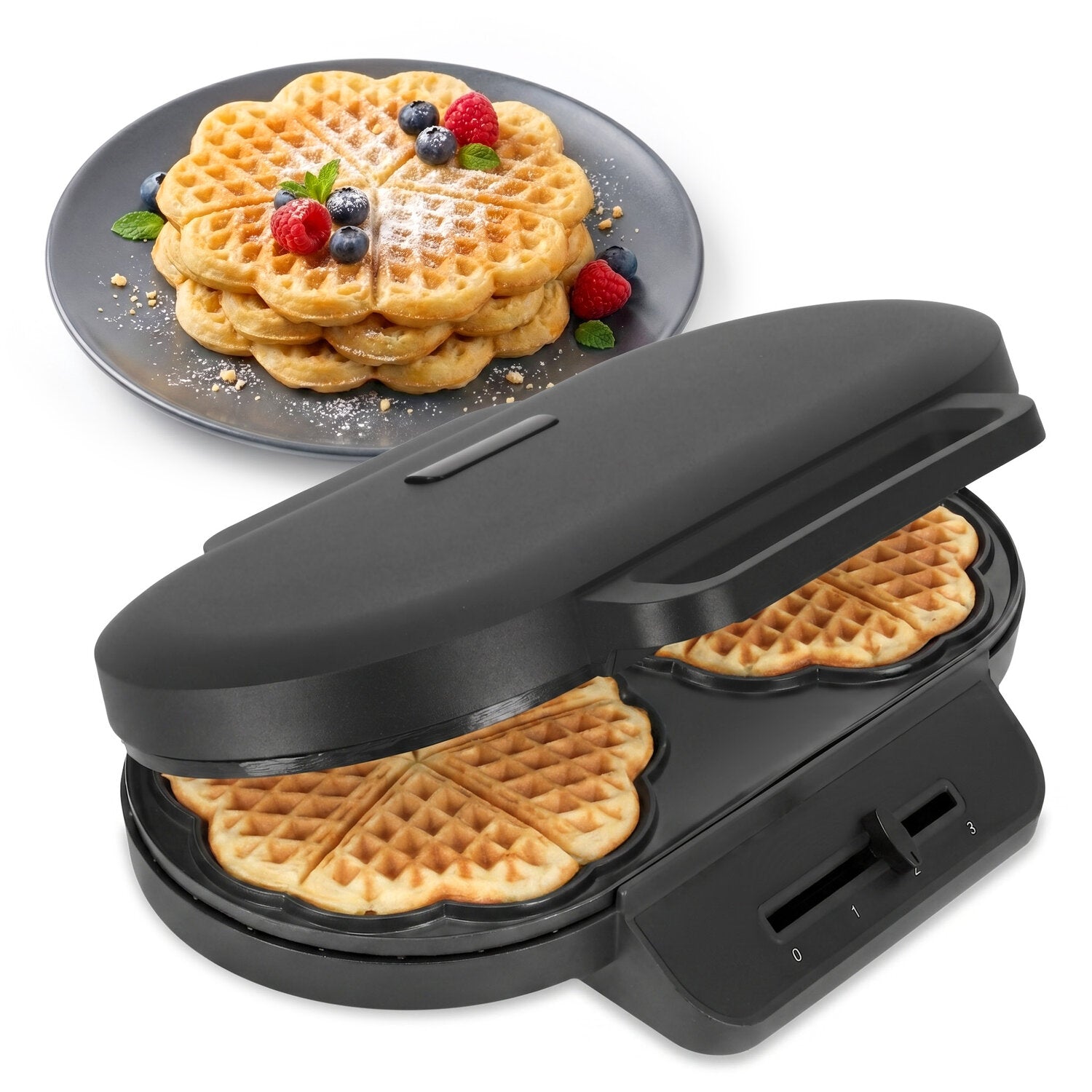 Doppel-Waffeleisen