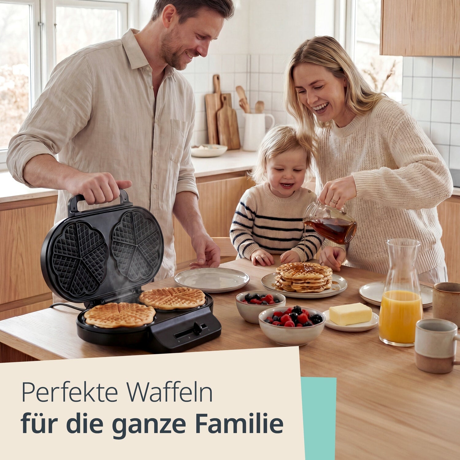 Doppel-Waffeleisen