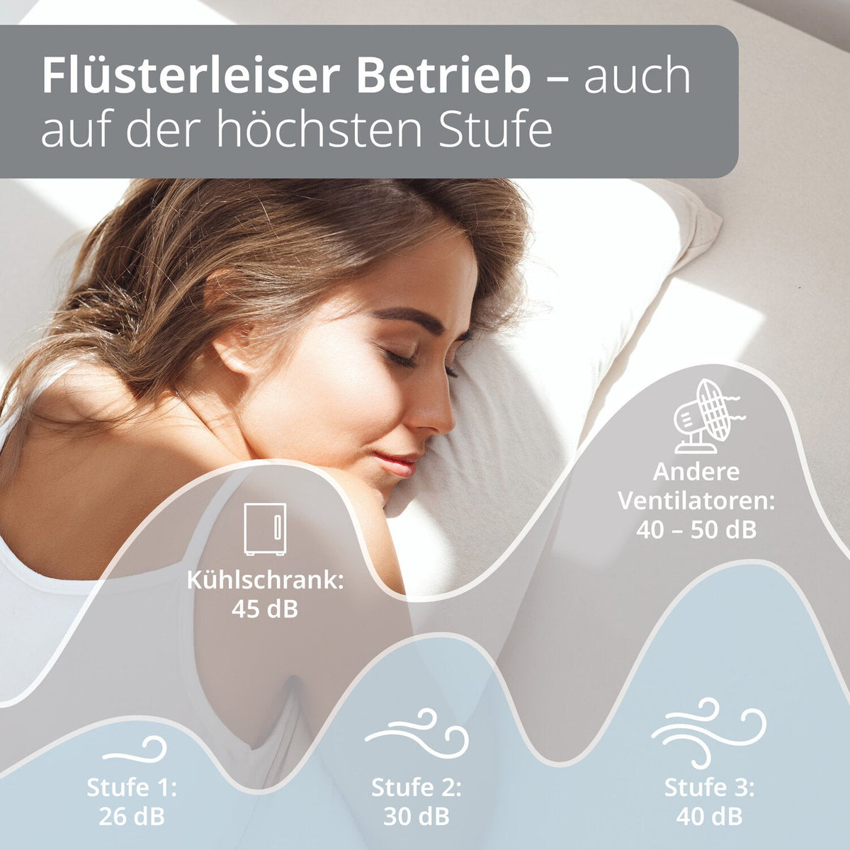 Elektrischer Tischventilator