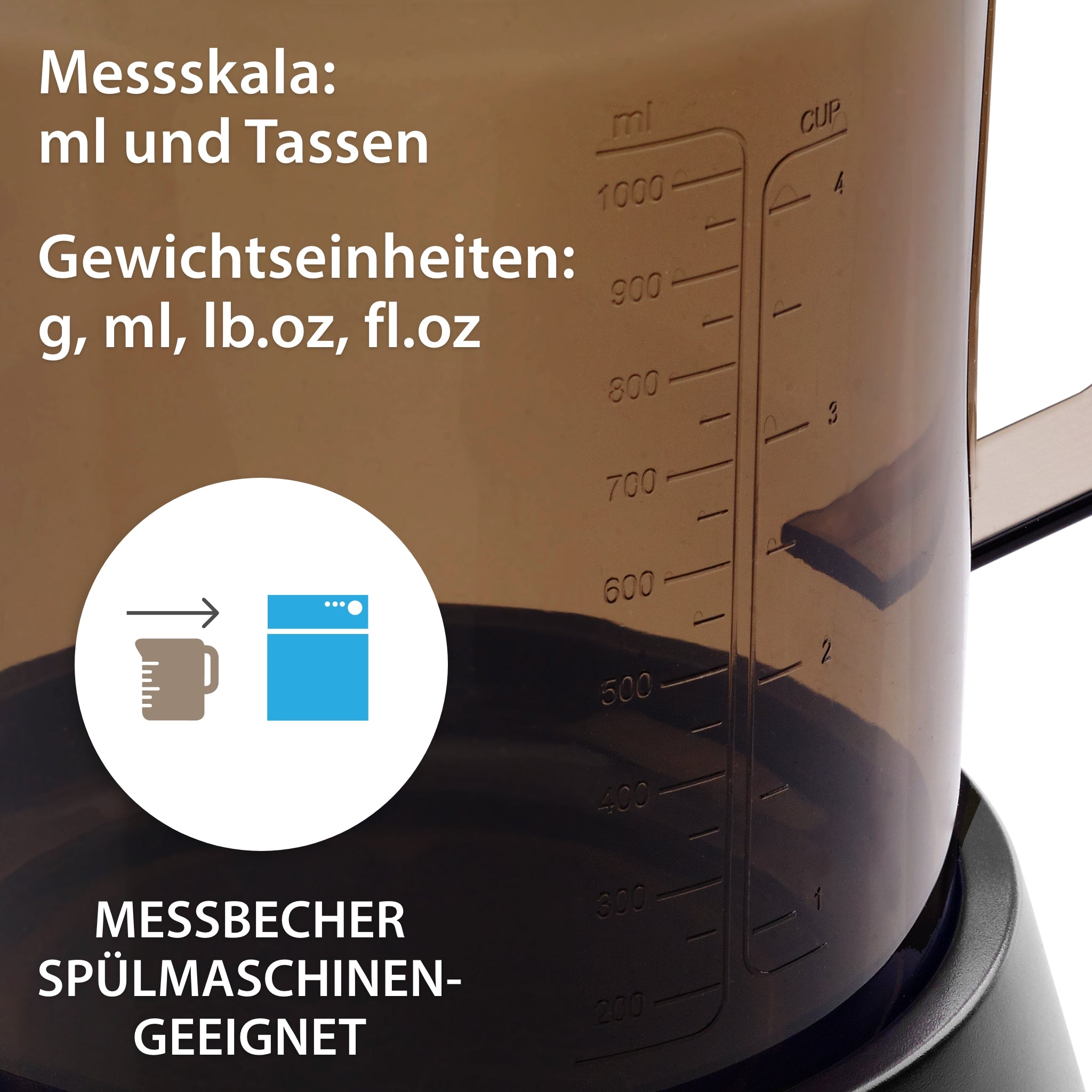Digitale Messbecherwaage