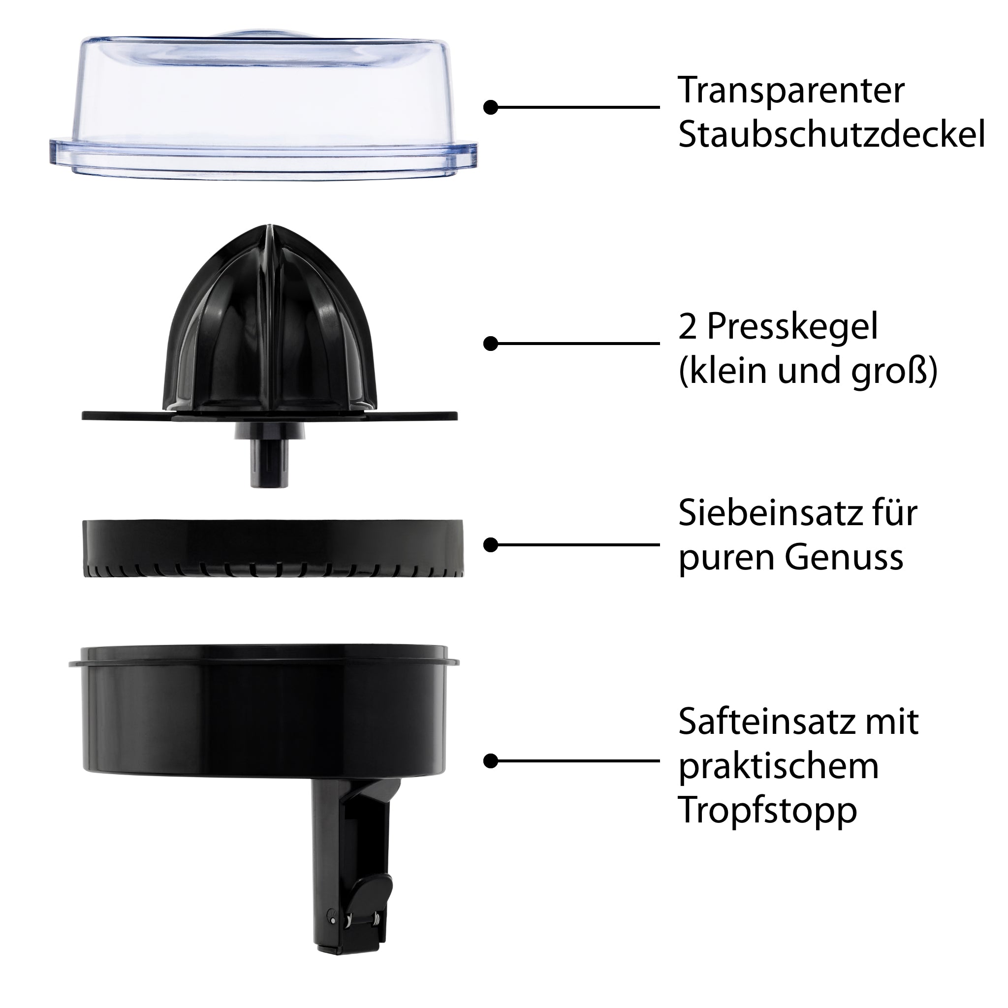 Electric citrus juicer