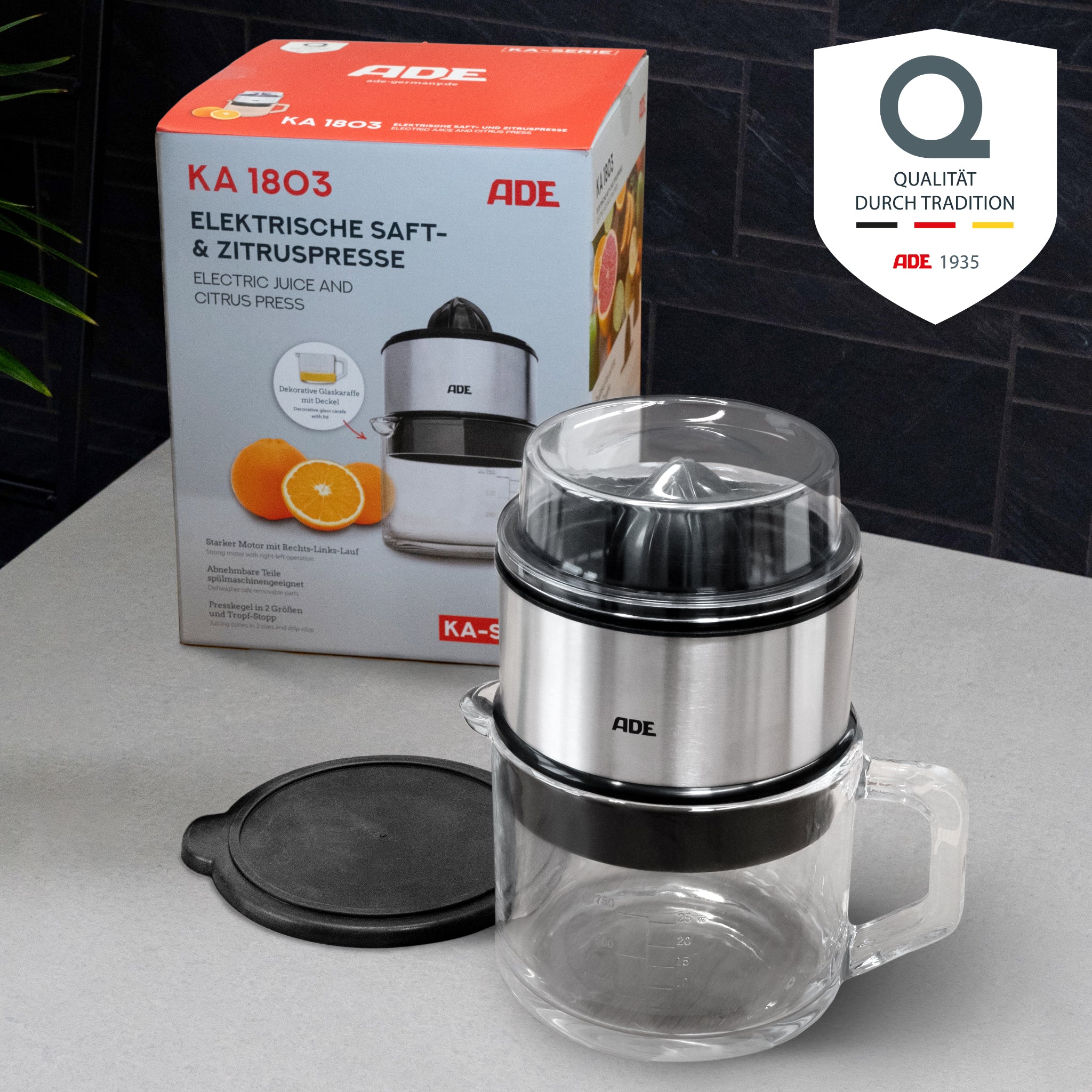 Electric citrus juicer