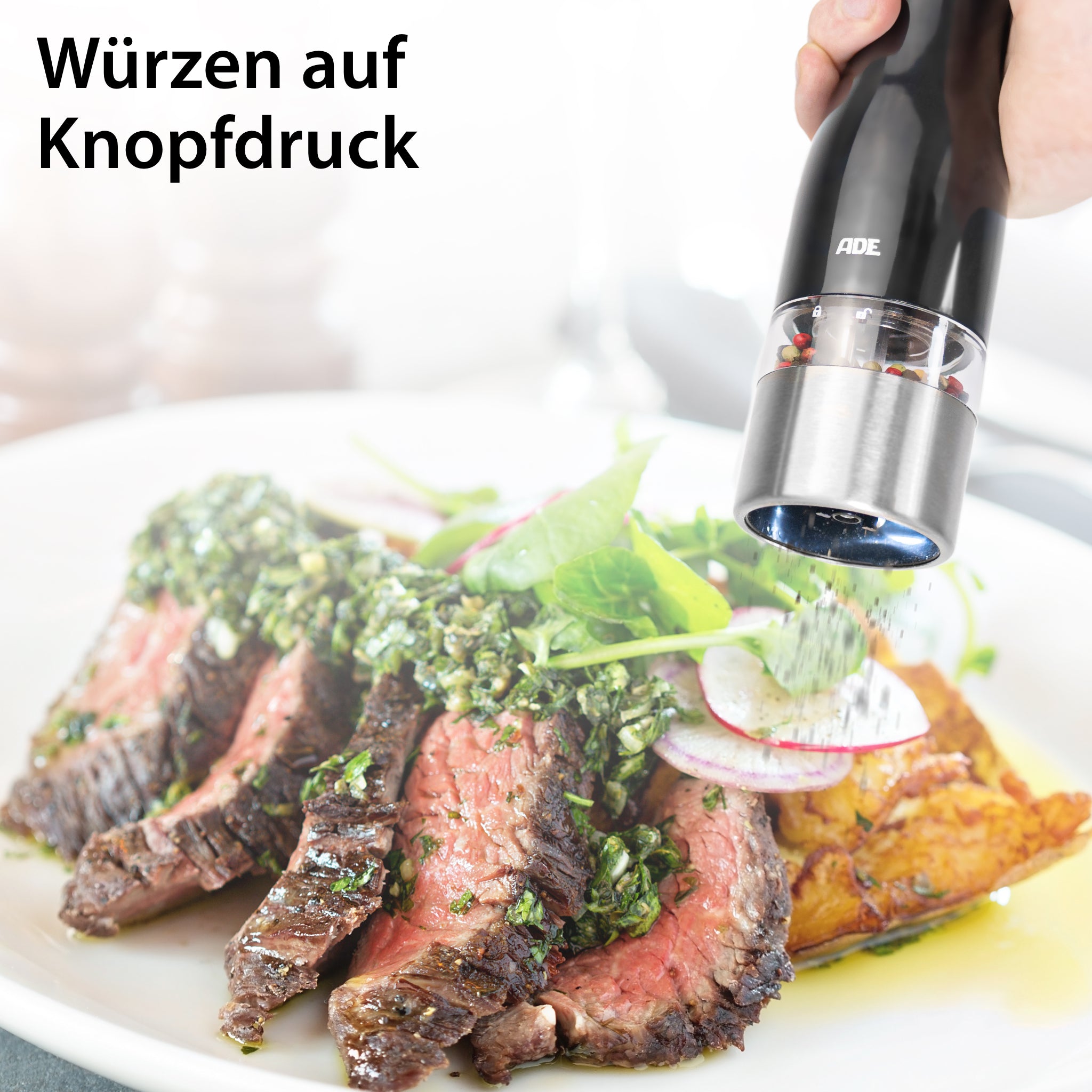 Elektrische Salz- und Pfeffermühle