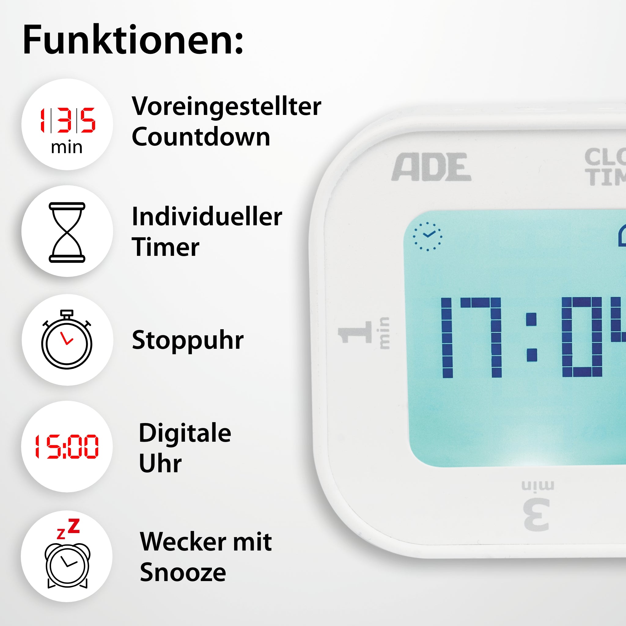 Digitaler Küchentimer