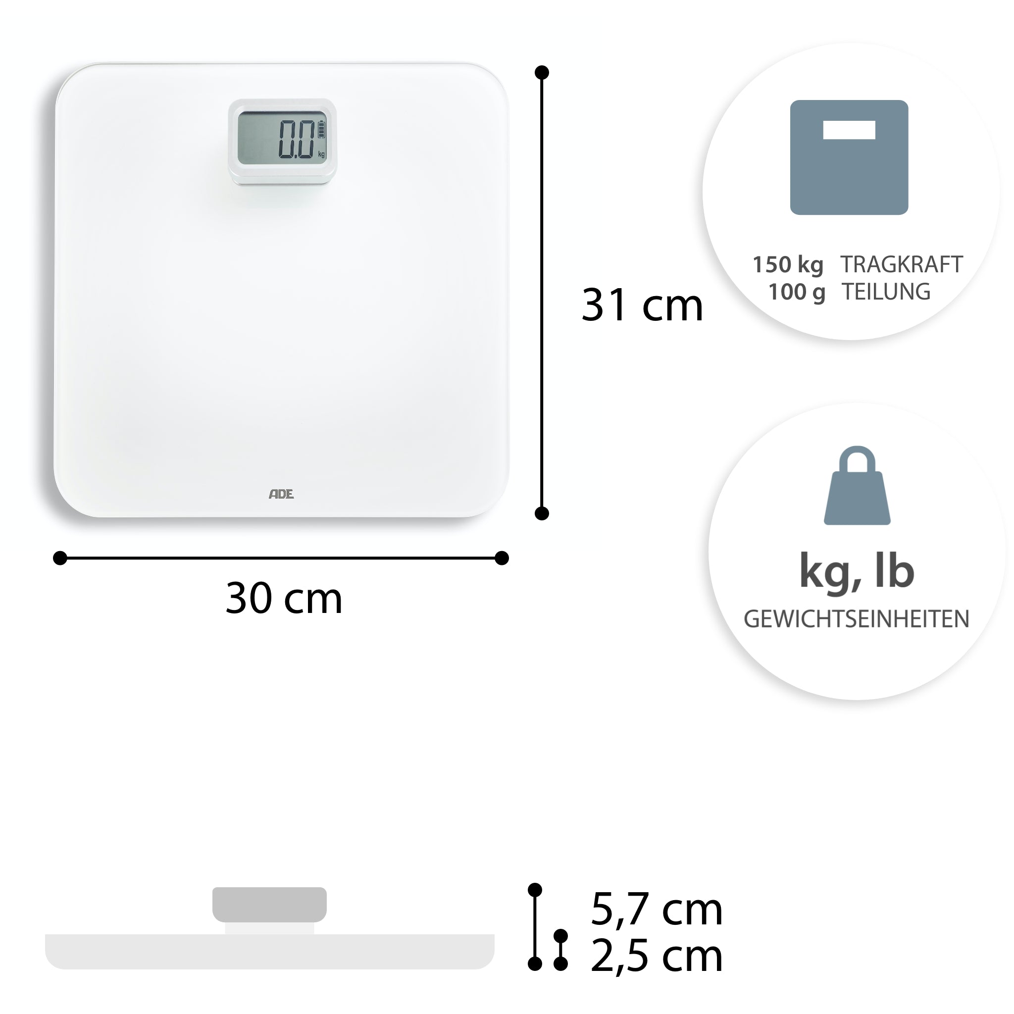 Digitale Personenwaage