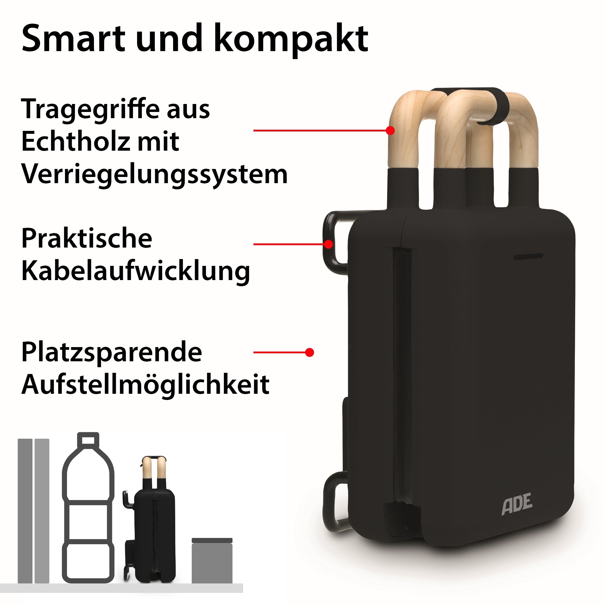 2-in-1 Waffeleisen mit Sandwichmaker