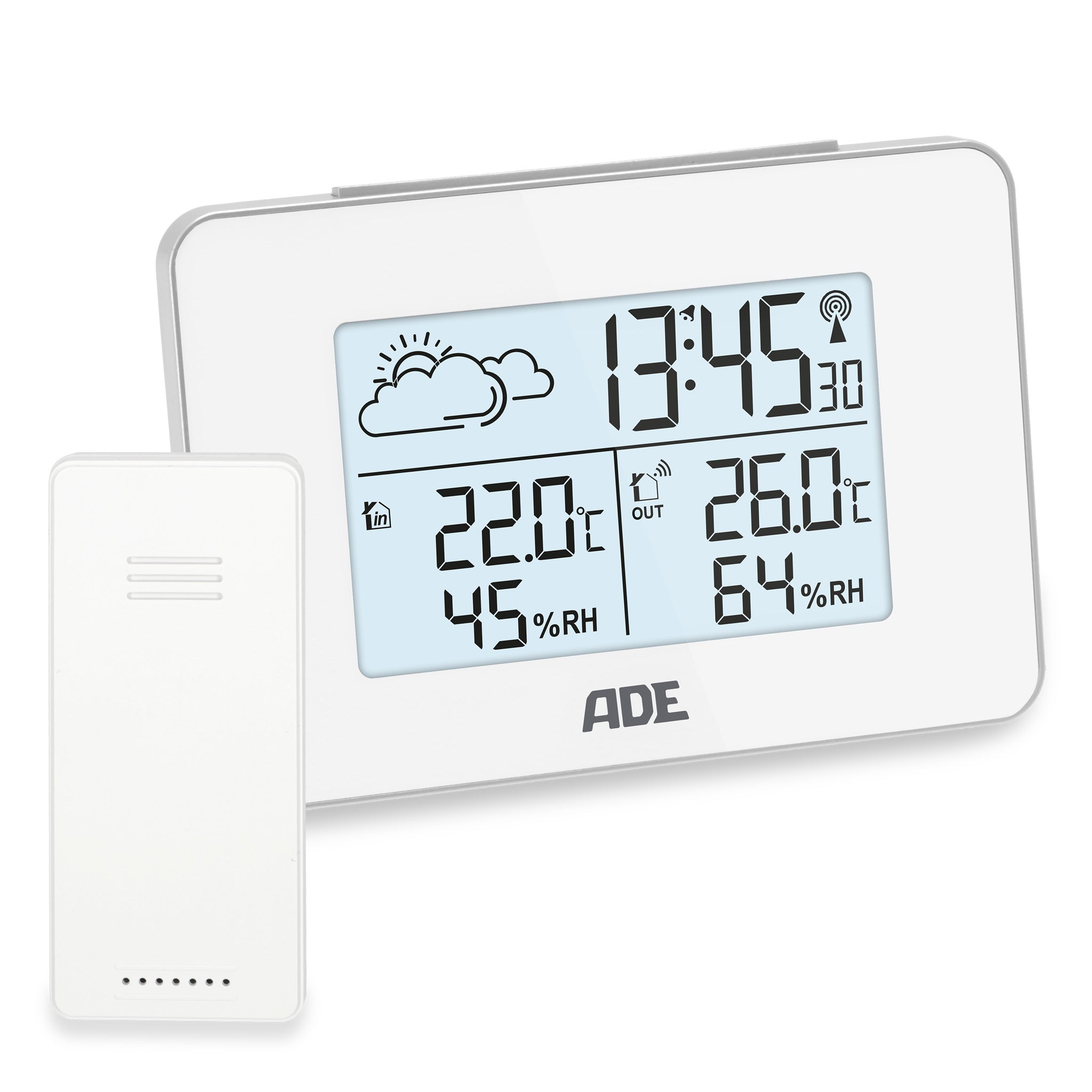 Wetterstation mit Funk-Außensensor