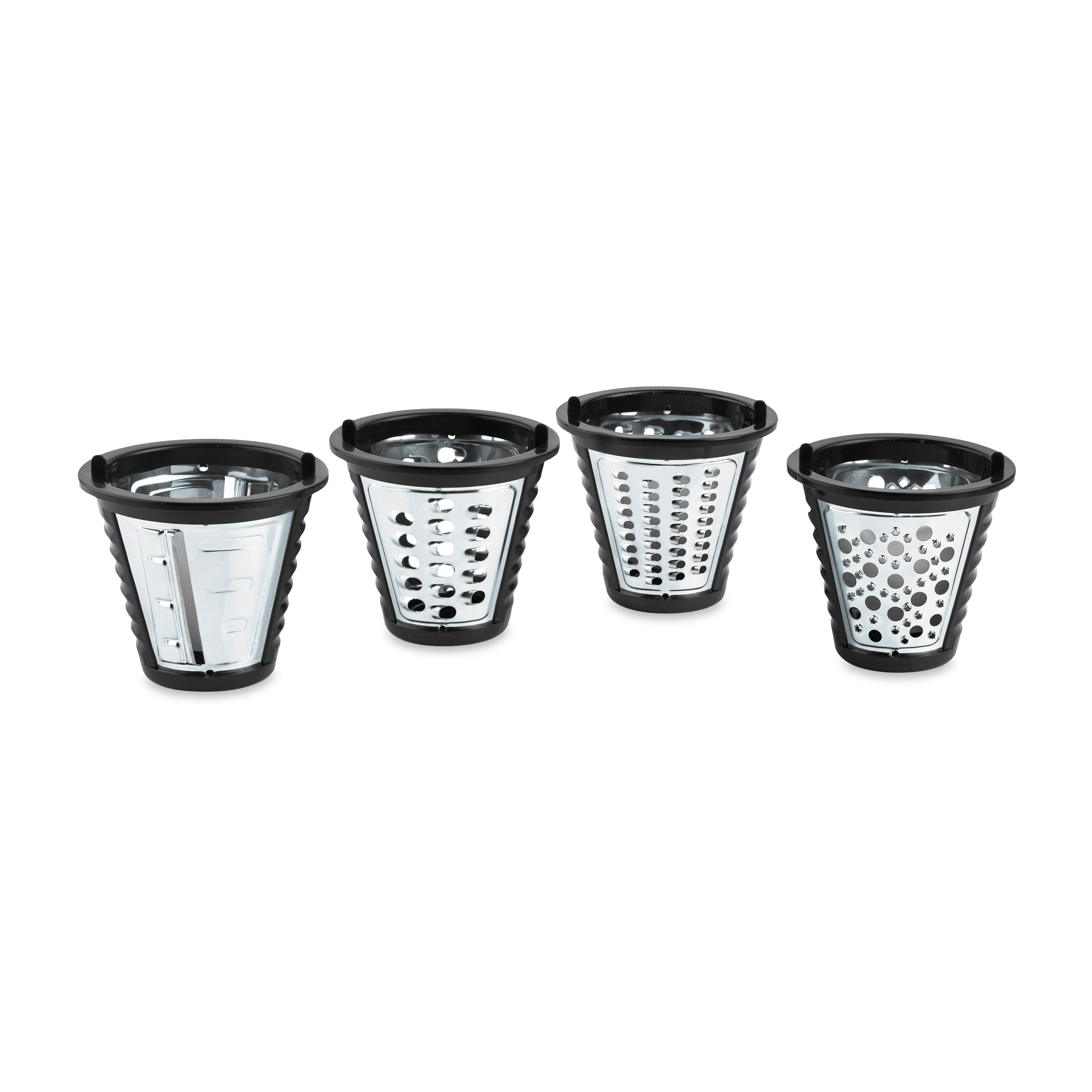 Drum grater set for electric grater