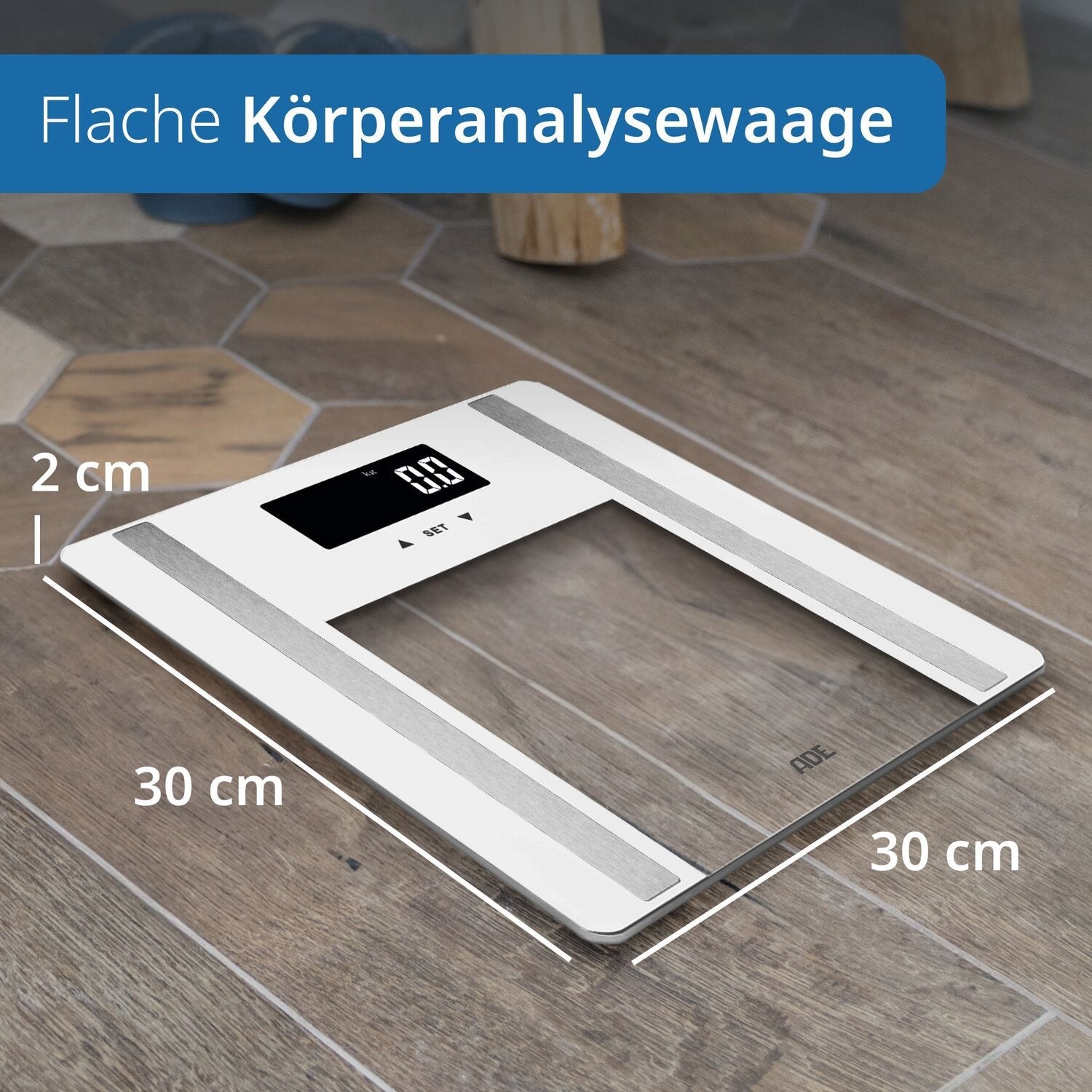 Digitale Körperanalysewaage Ines
