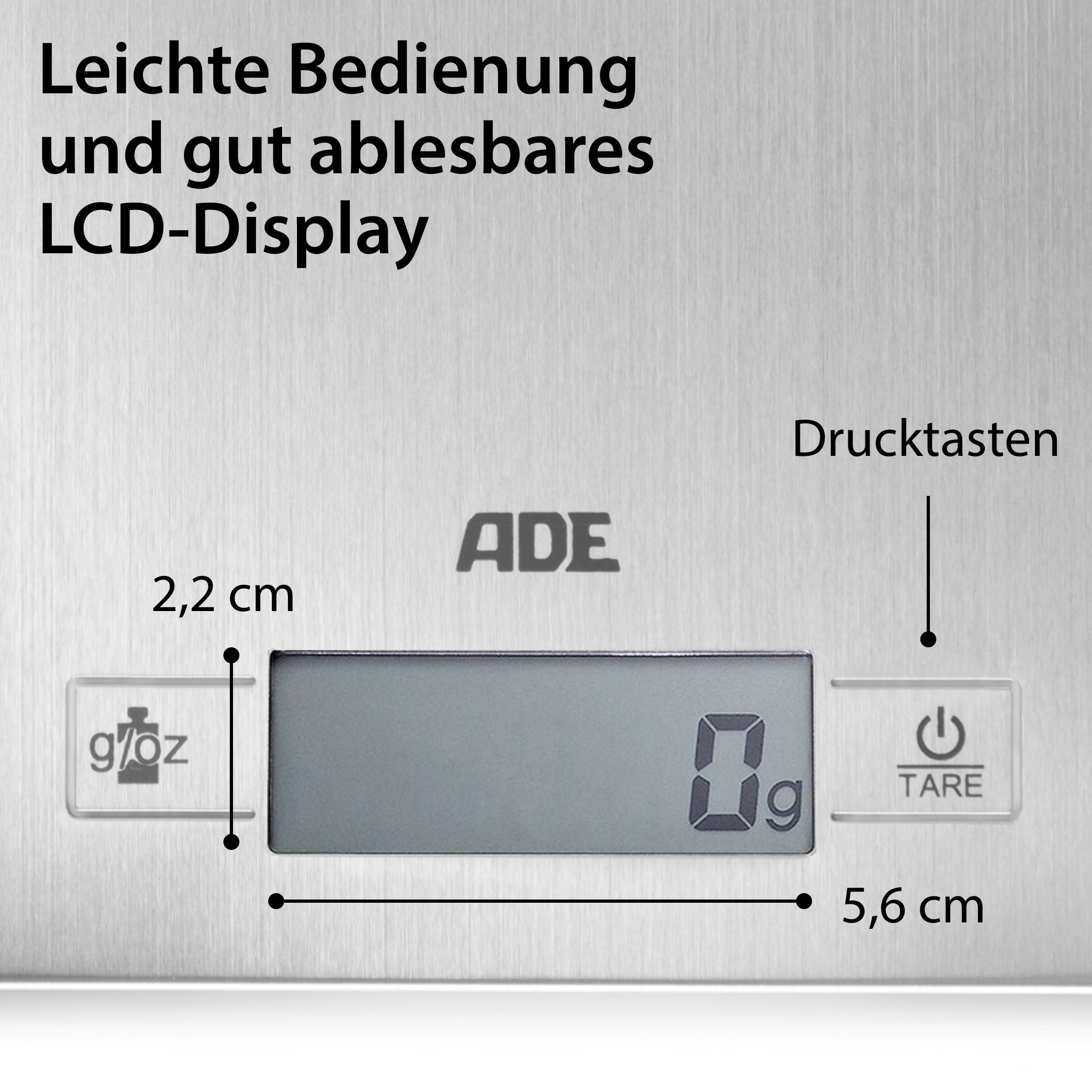 Digitale Küchenwaage Denise