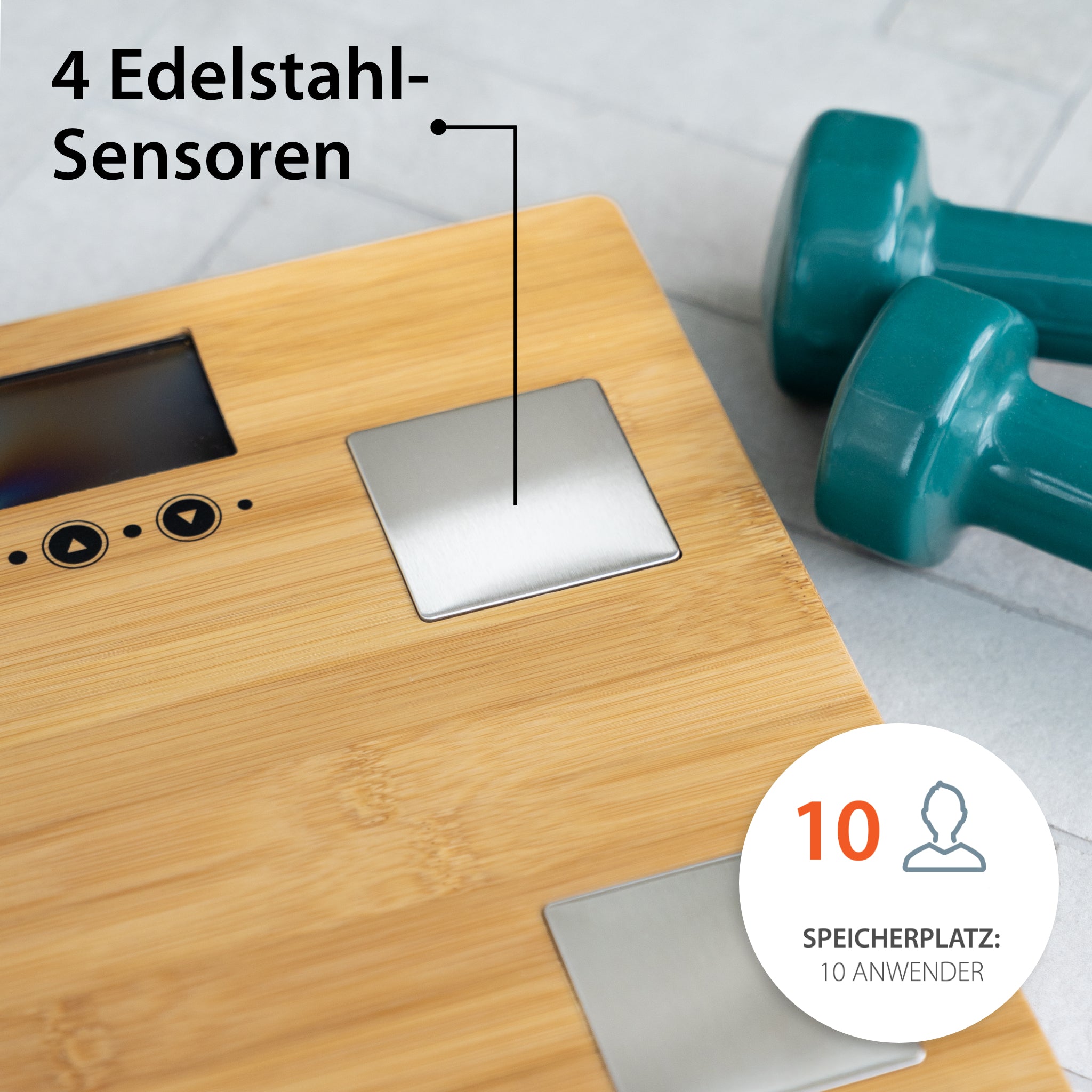 Body analysis scale Barbara