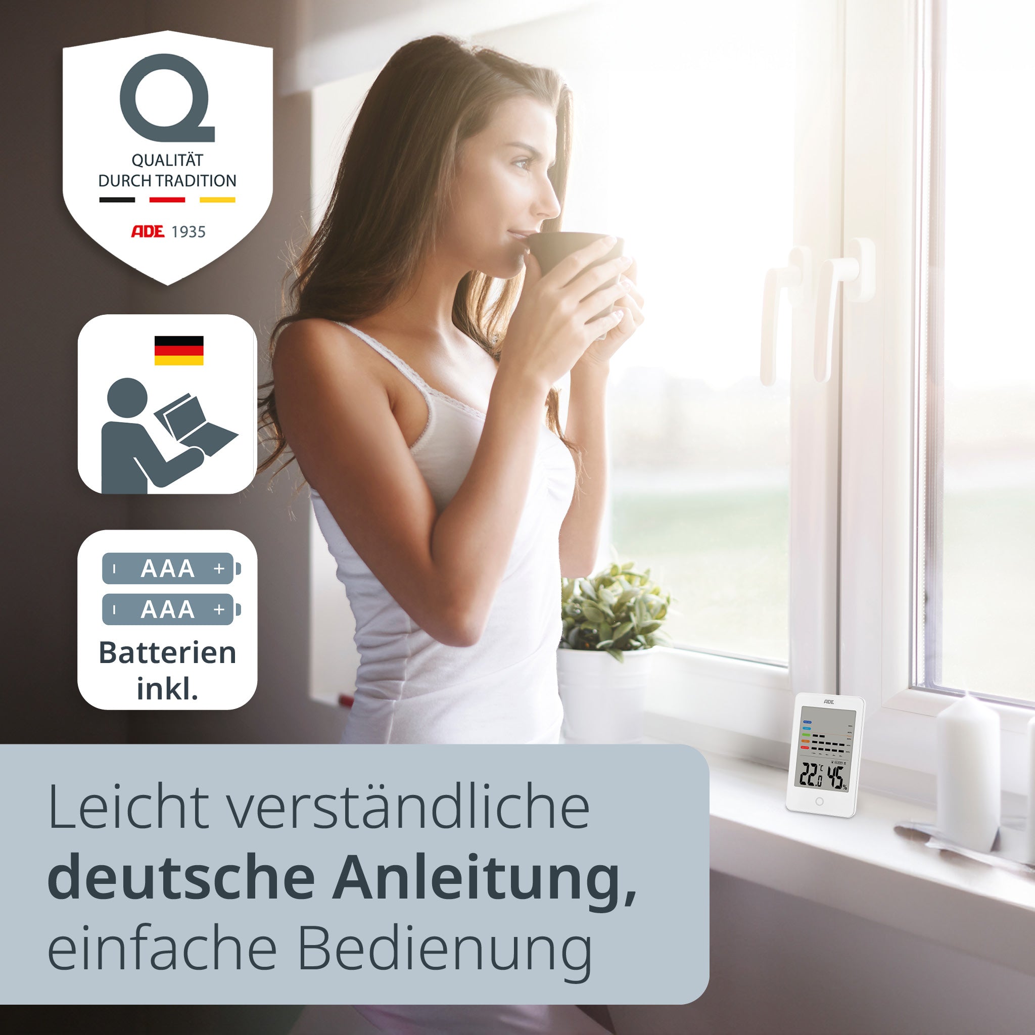 Digitales Thermo-/Hygrometer