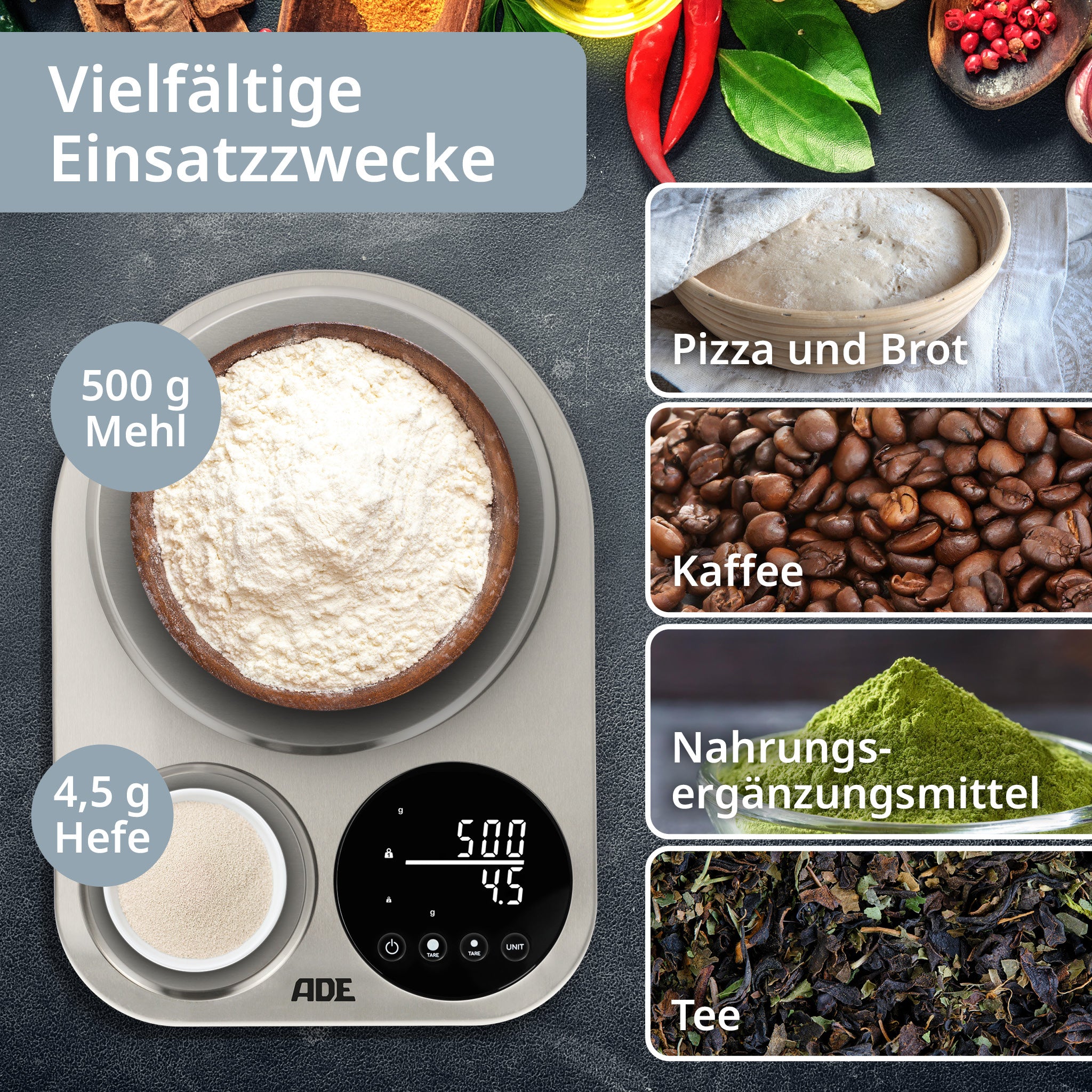 Dual-Küchenwaage Isabella