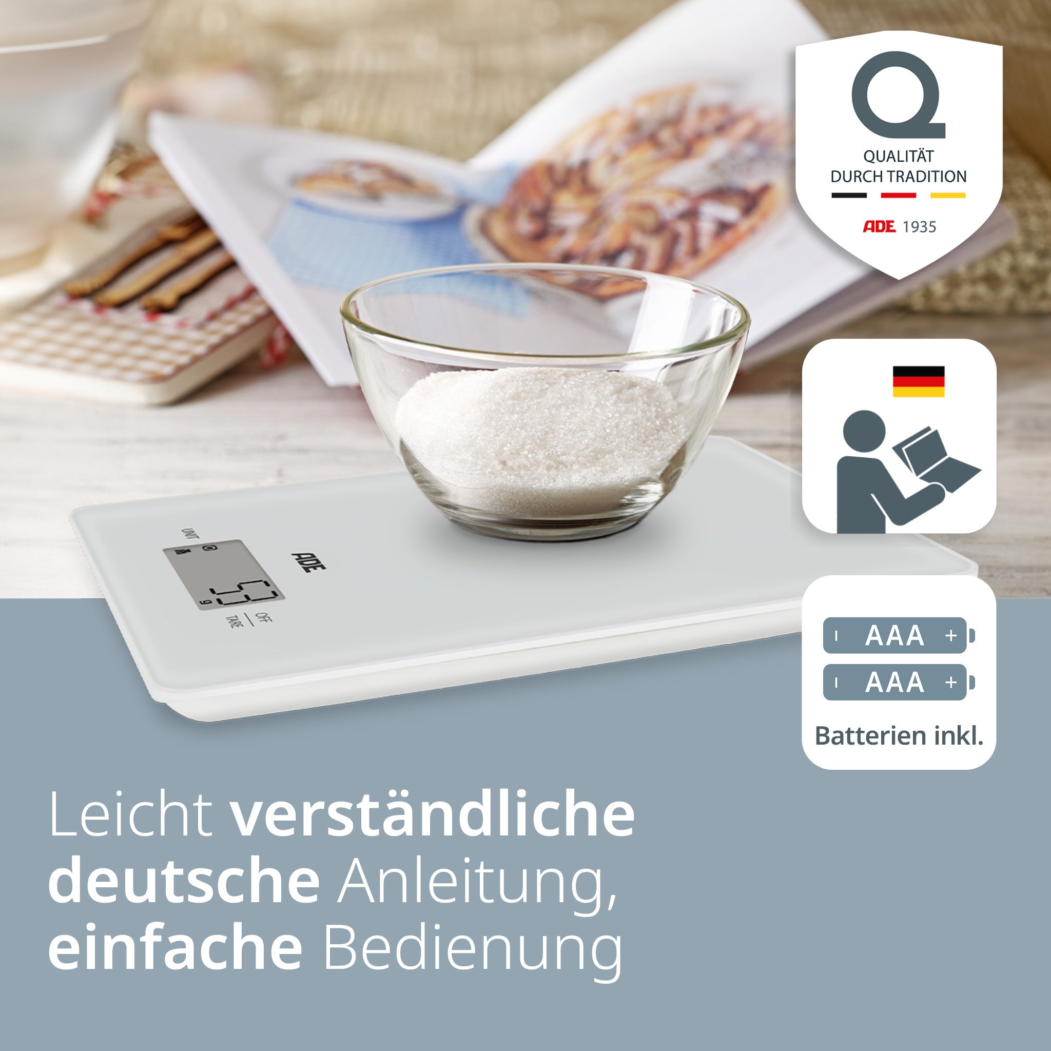 Digitale Küchenwaage Julia