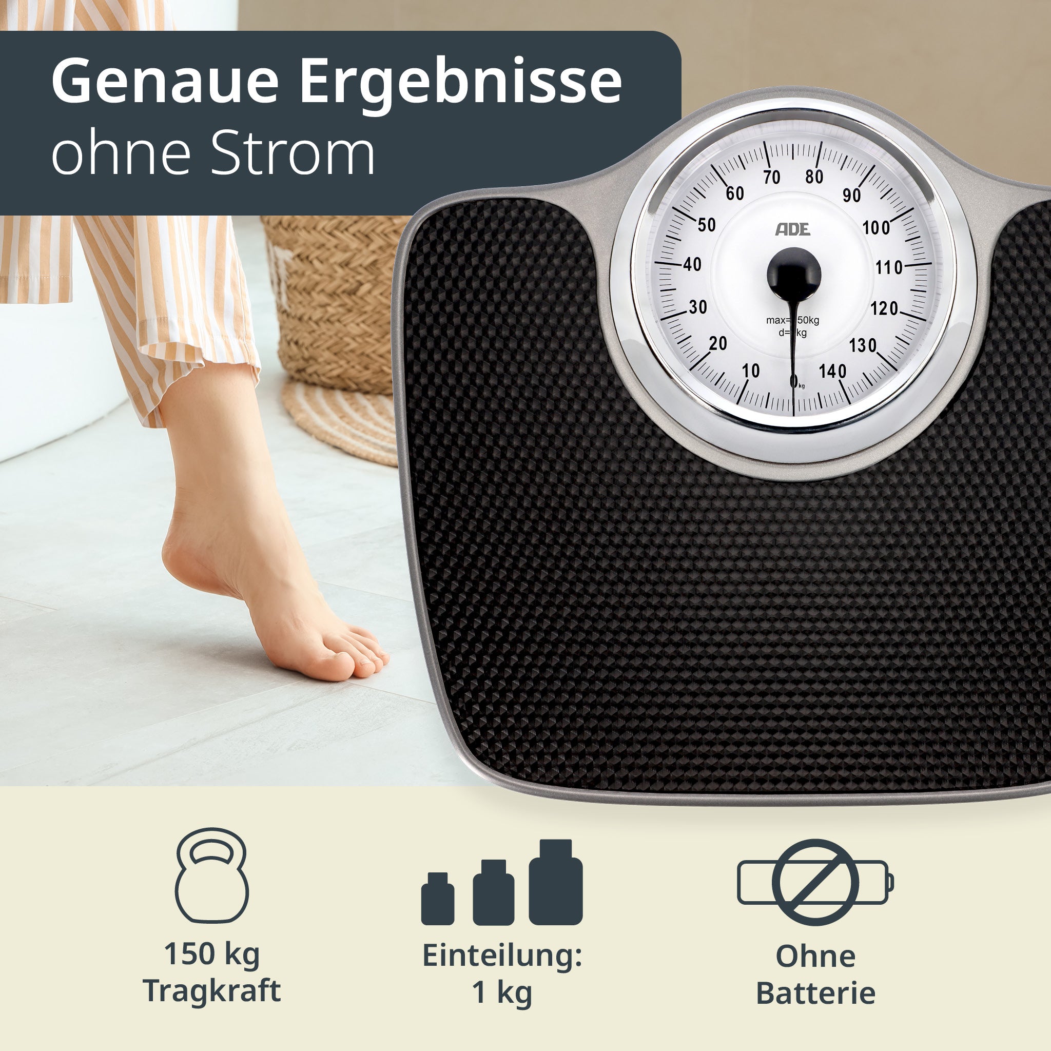 Mechanische Personenwaage ALMA