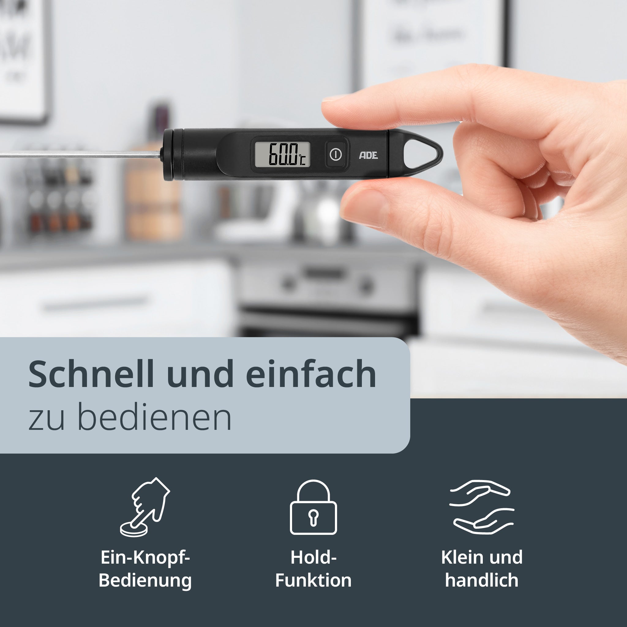 Digitales Bratentermometer