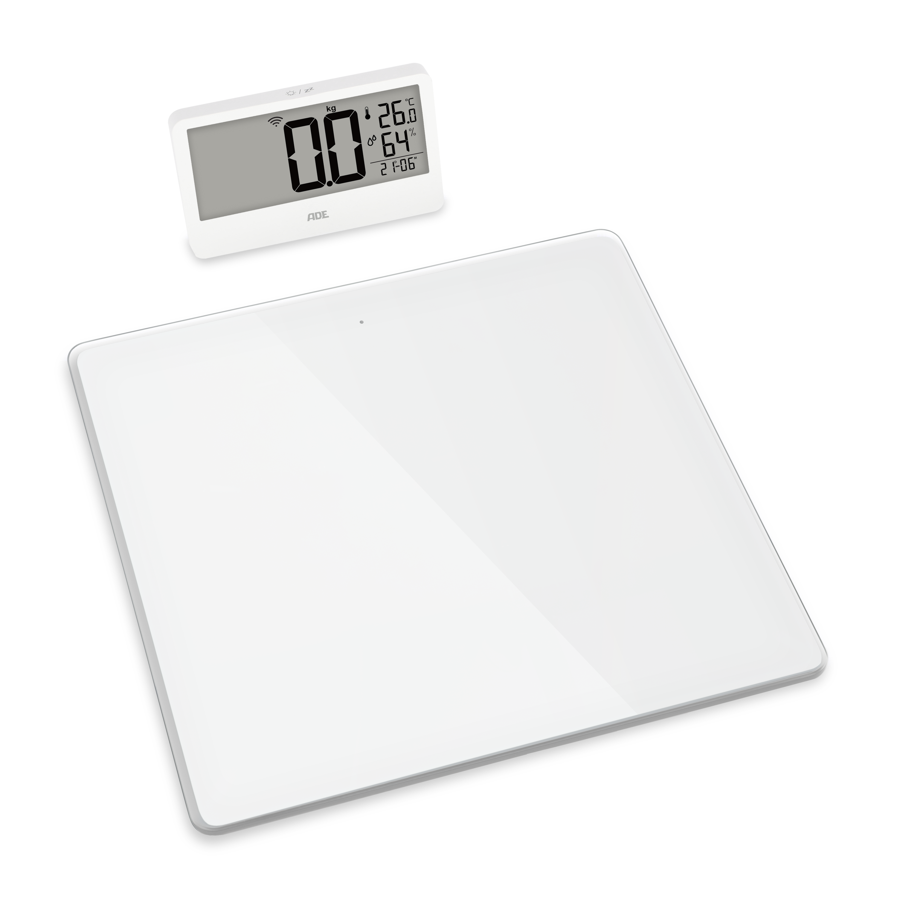 Personenwaage mit externem Display