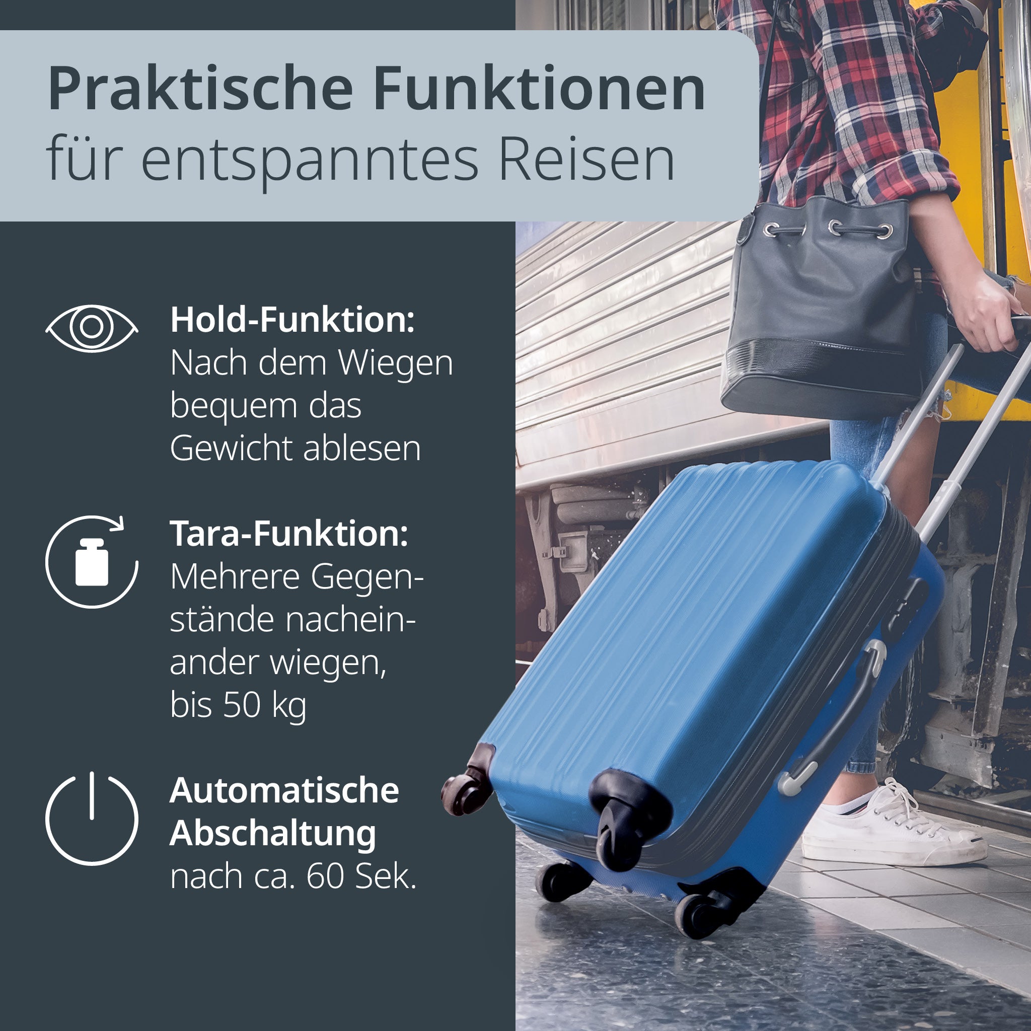 Ben digital luggage scale