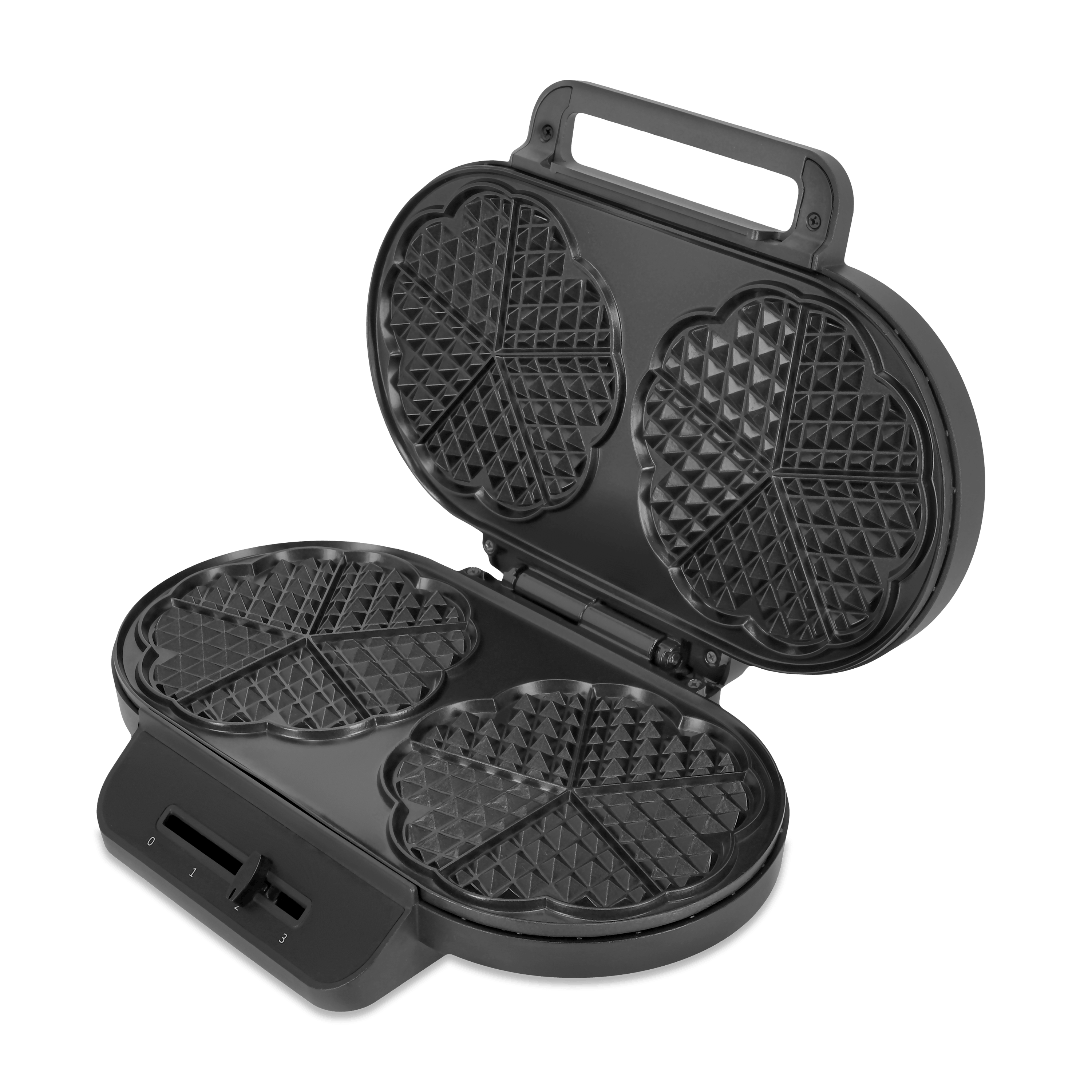 Double waffle maker