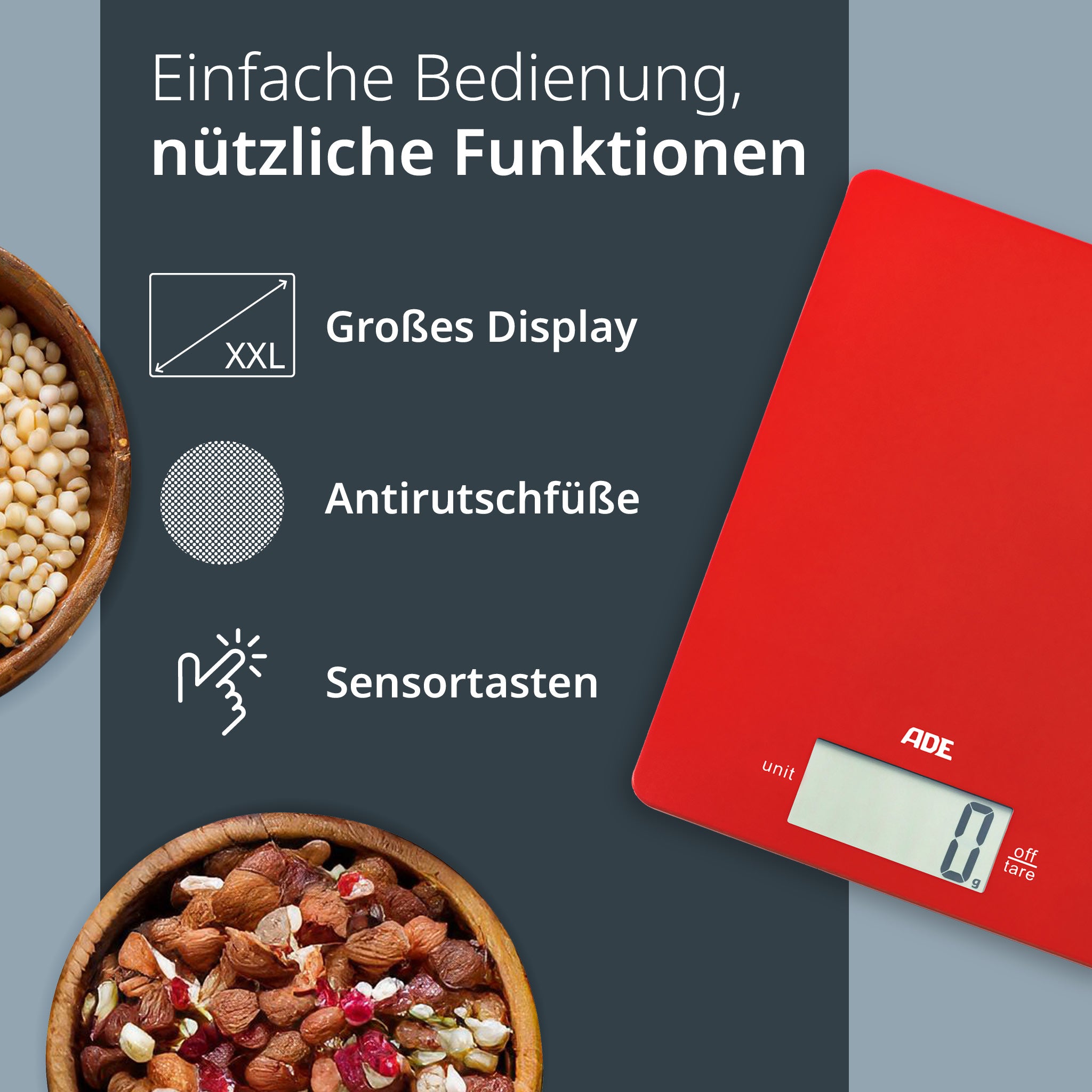 Digitale Küchenwaage Leonie