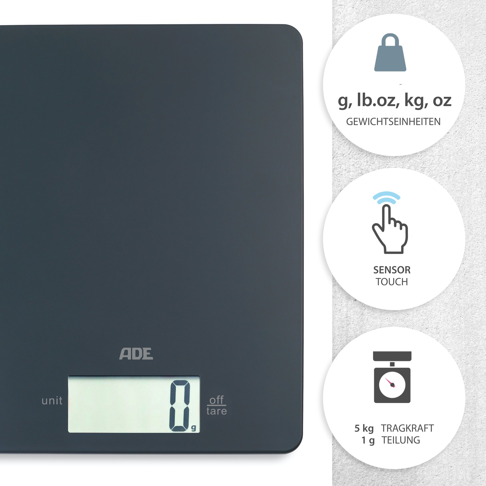 Digitale Küchenwaage Leonie