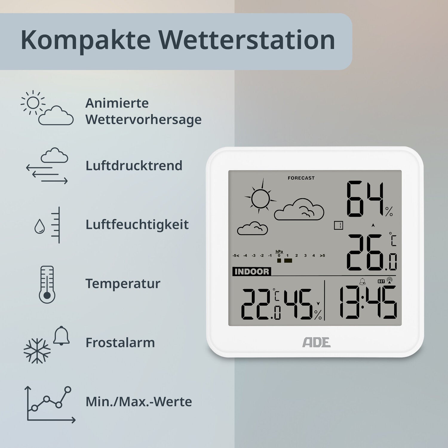 Digitale Wetterstation