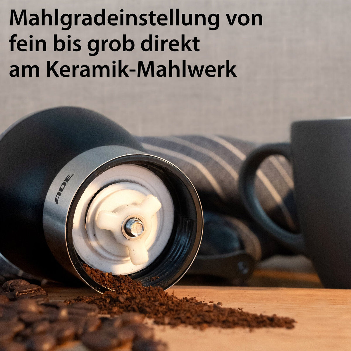 Manual coffee grinder