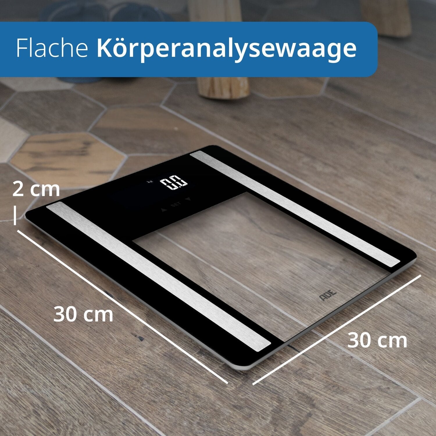 Digitale Körperanalysewaage Ines