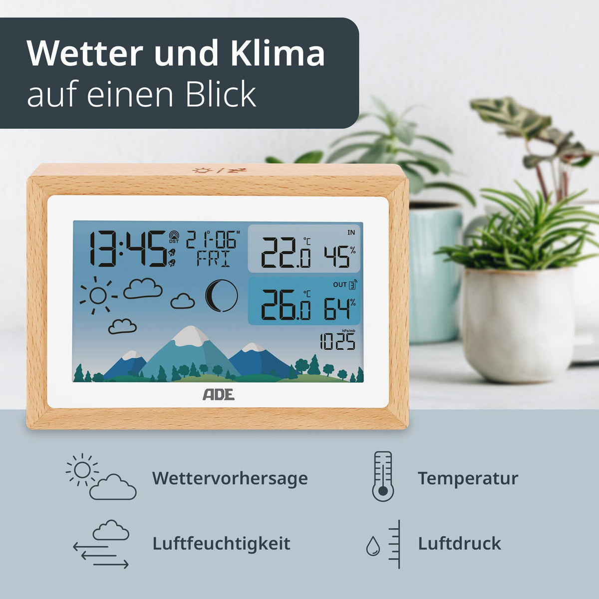 Digitale Wetterstation WS2506