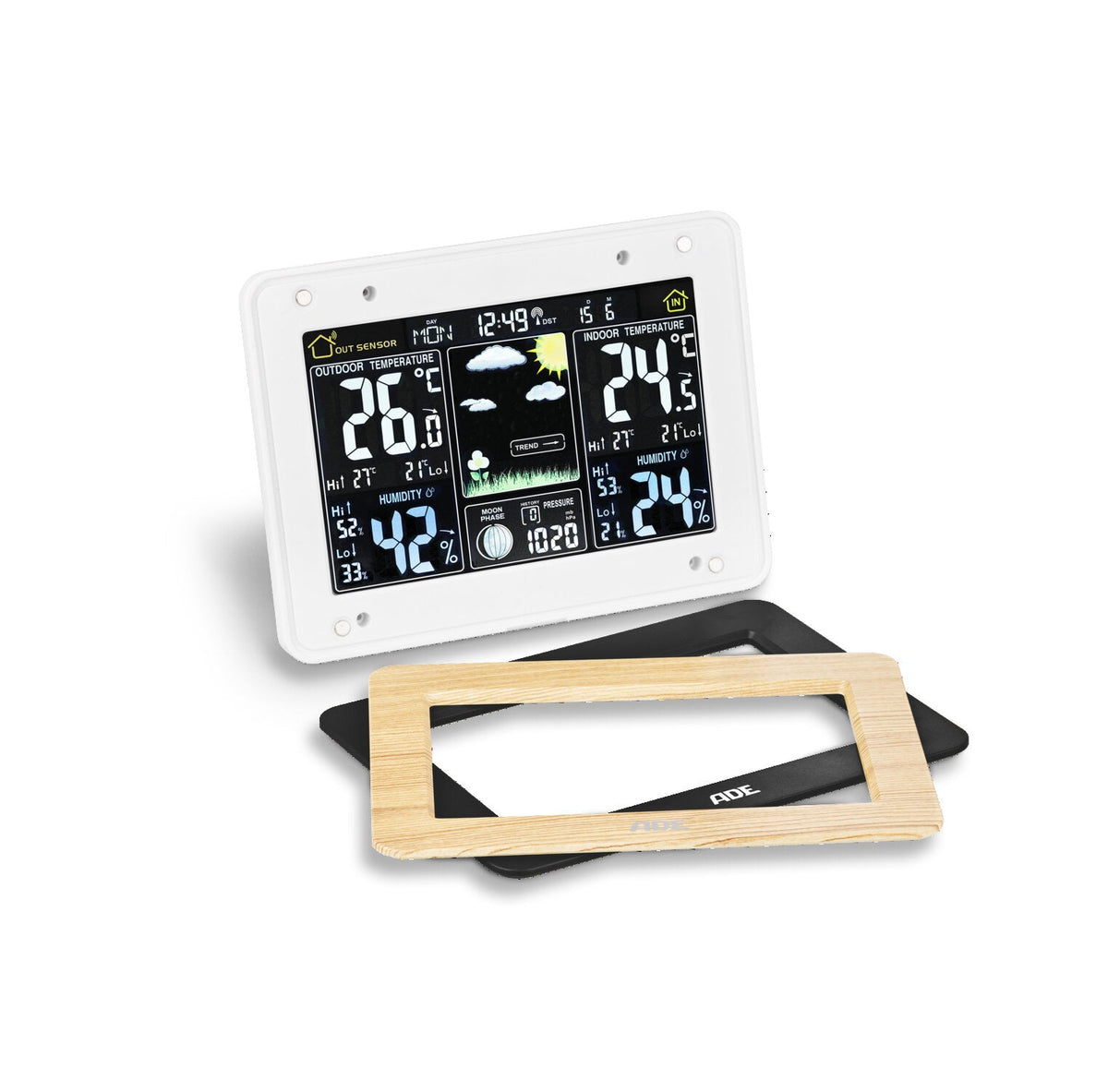 Digitale Wetterstation mit Farbdisplay