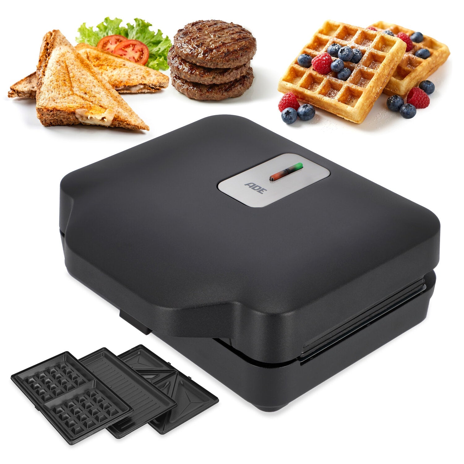 Sandwich- und Waffelmaker 3-in-1
