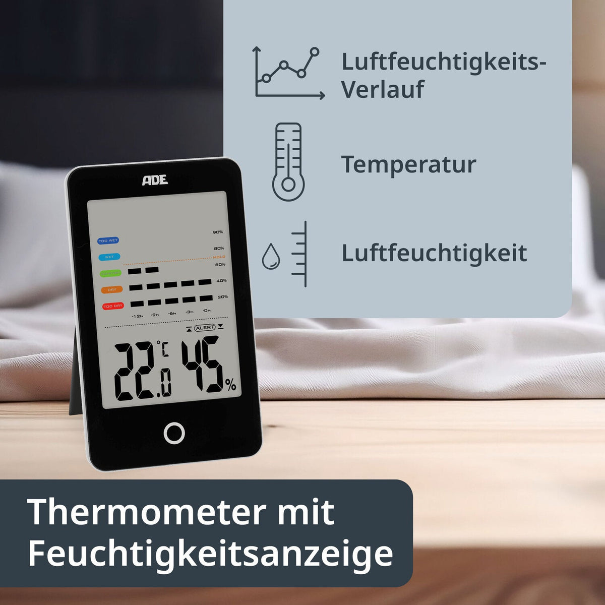 Digitales Thermo-/Hygrometer