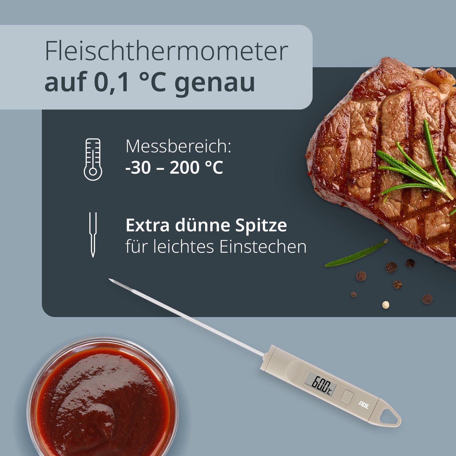 Digitales Küchenthermometer