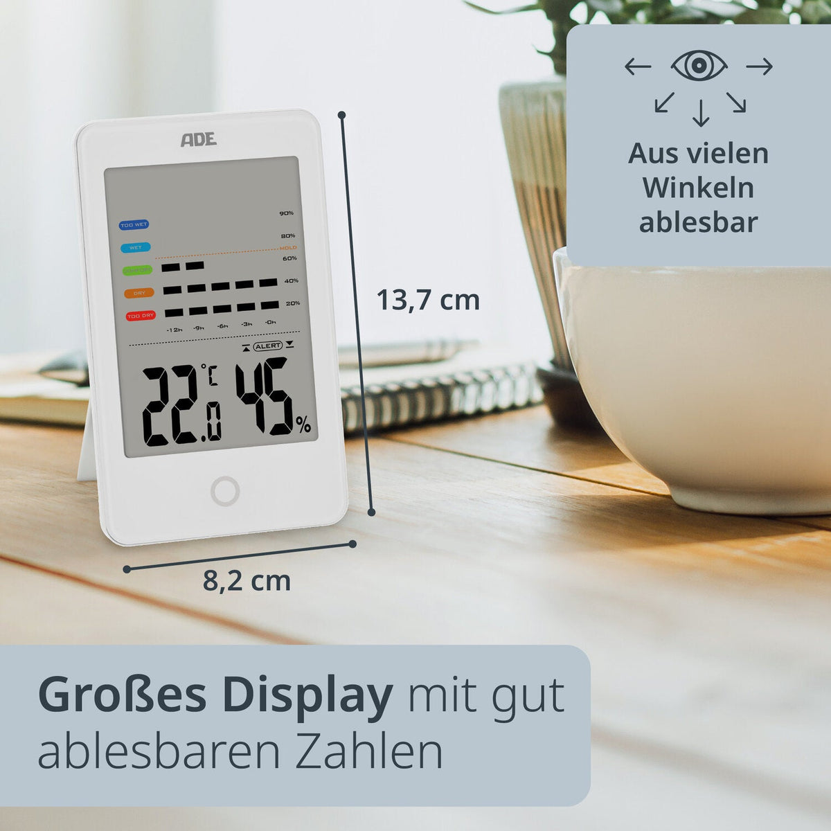 Digitales Thermo-/Hygrometer