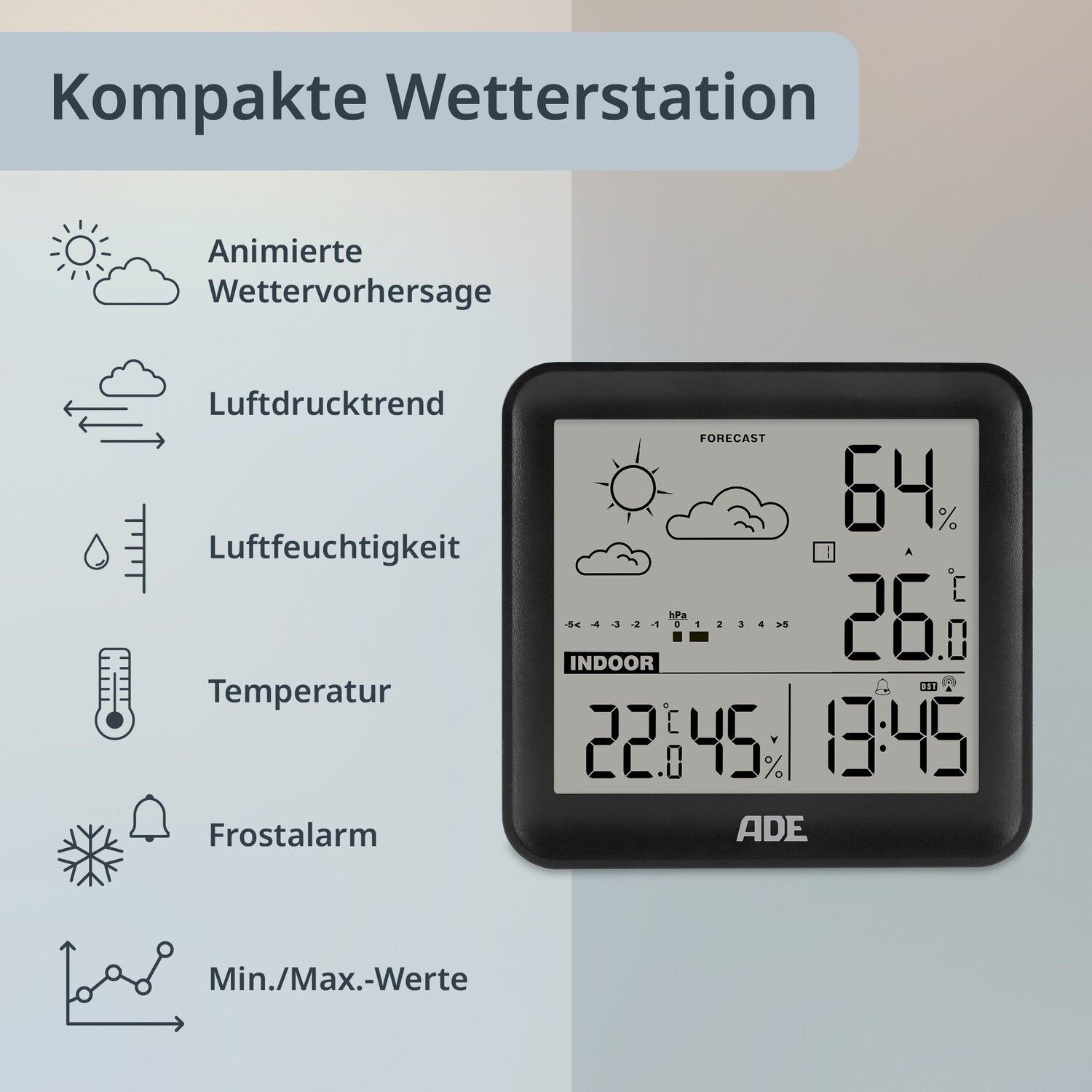 Digitale Wetterstation