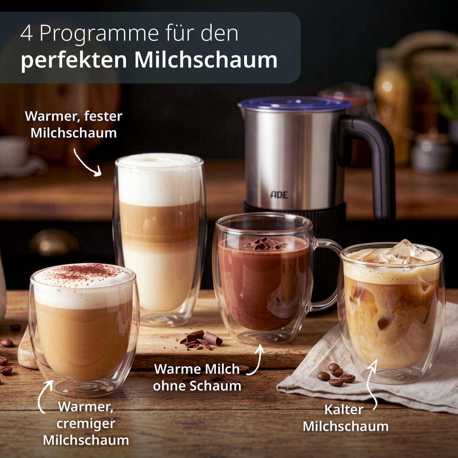 Mini-Milchaufschäumer