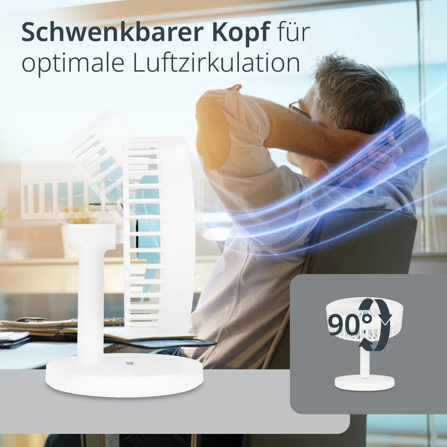 Elektrischer Tischventilator