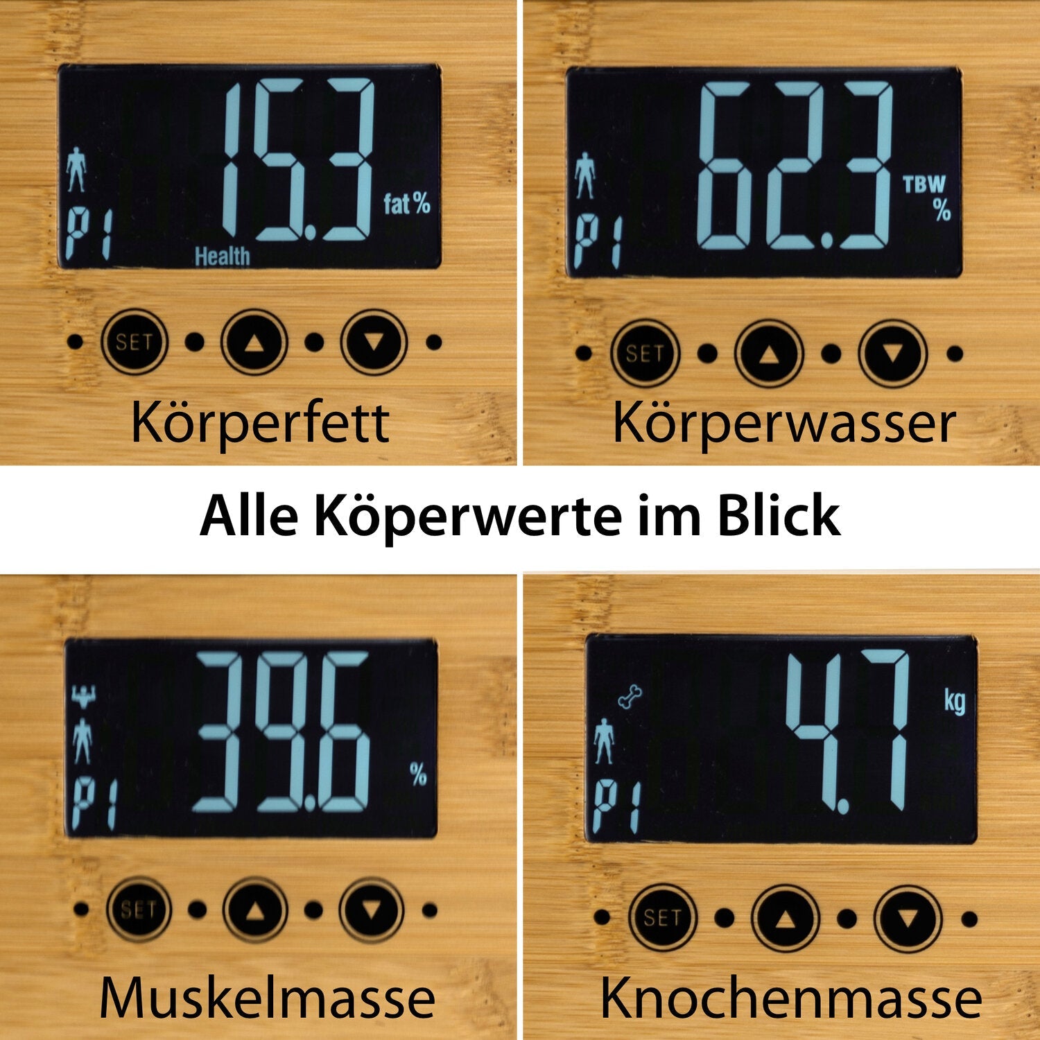 Digitale Körperanalysewaage Barbara