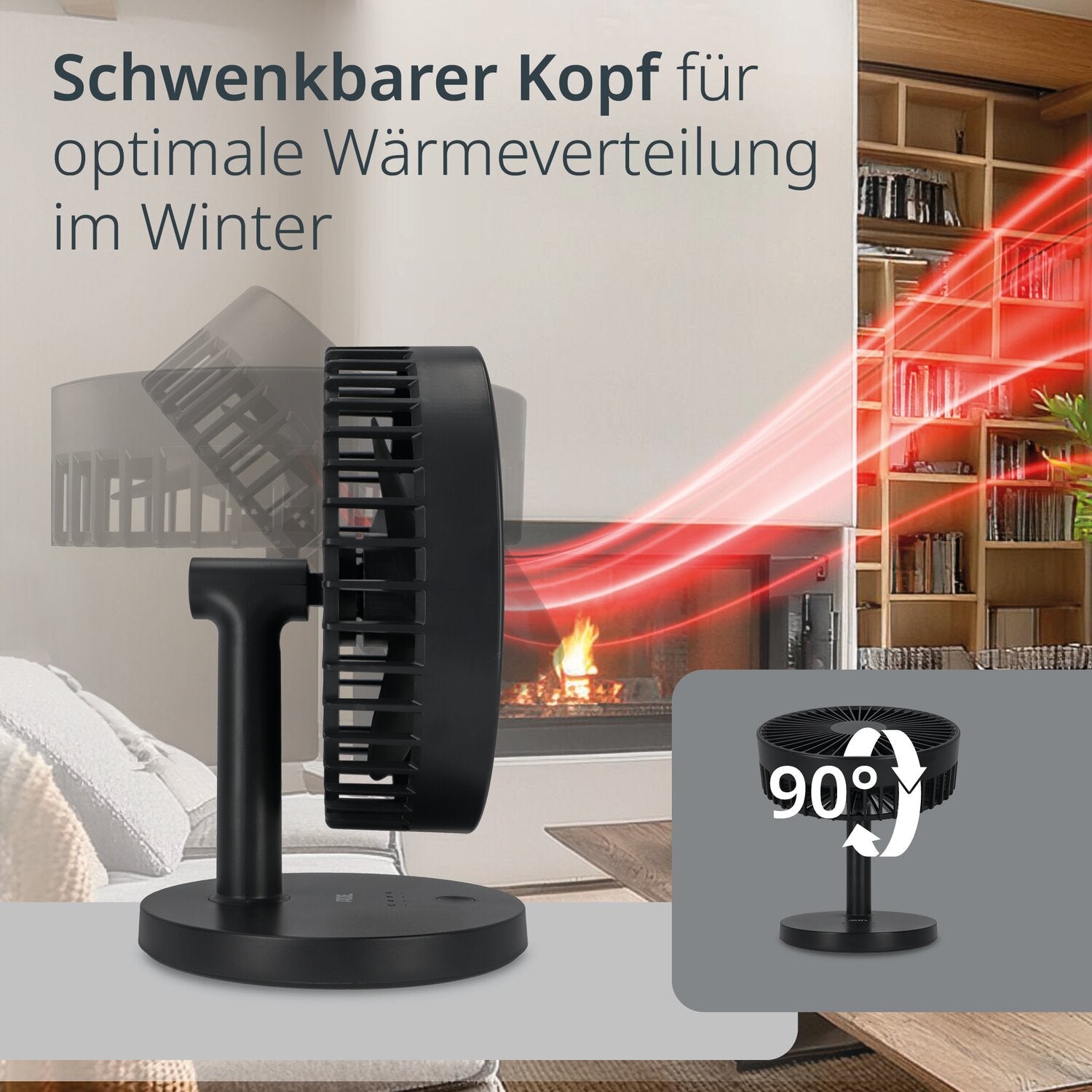 Elektrischer Tischventilator