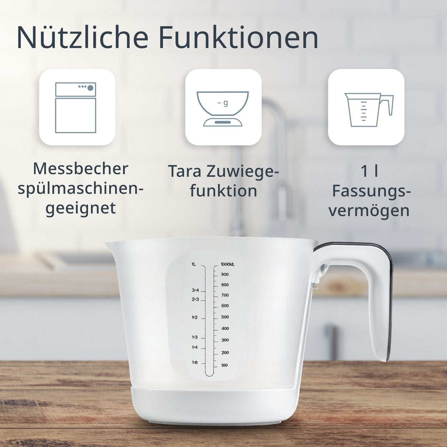 Digitale Messbecherwaage