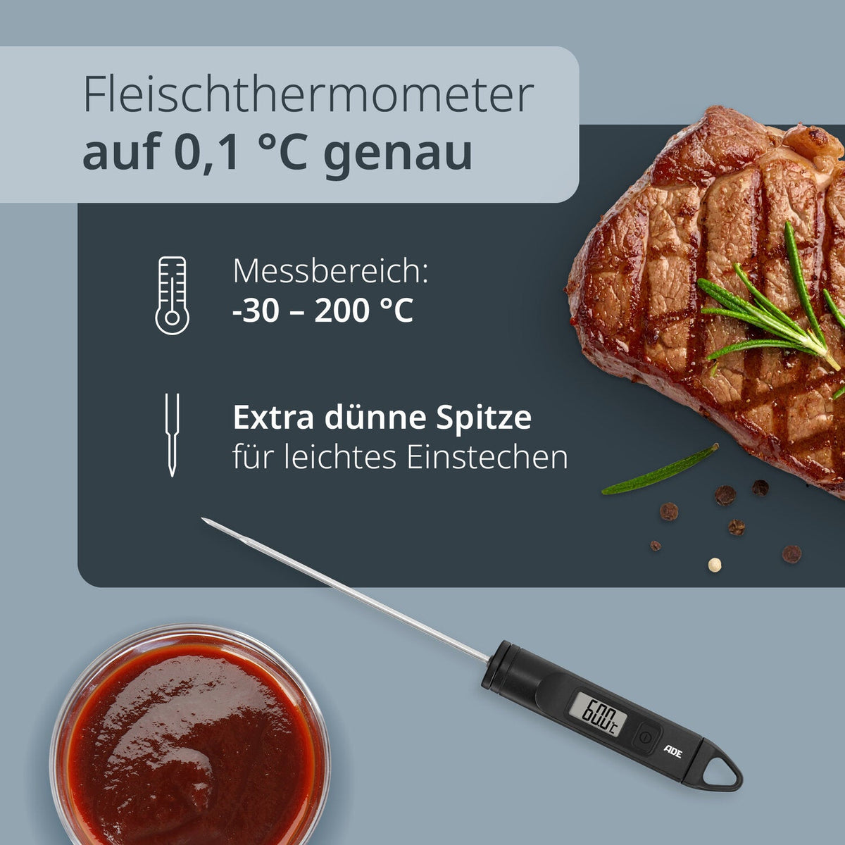 Digitales Küchenthermometer