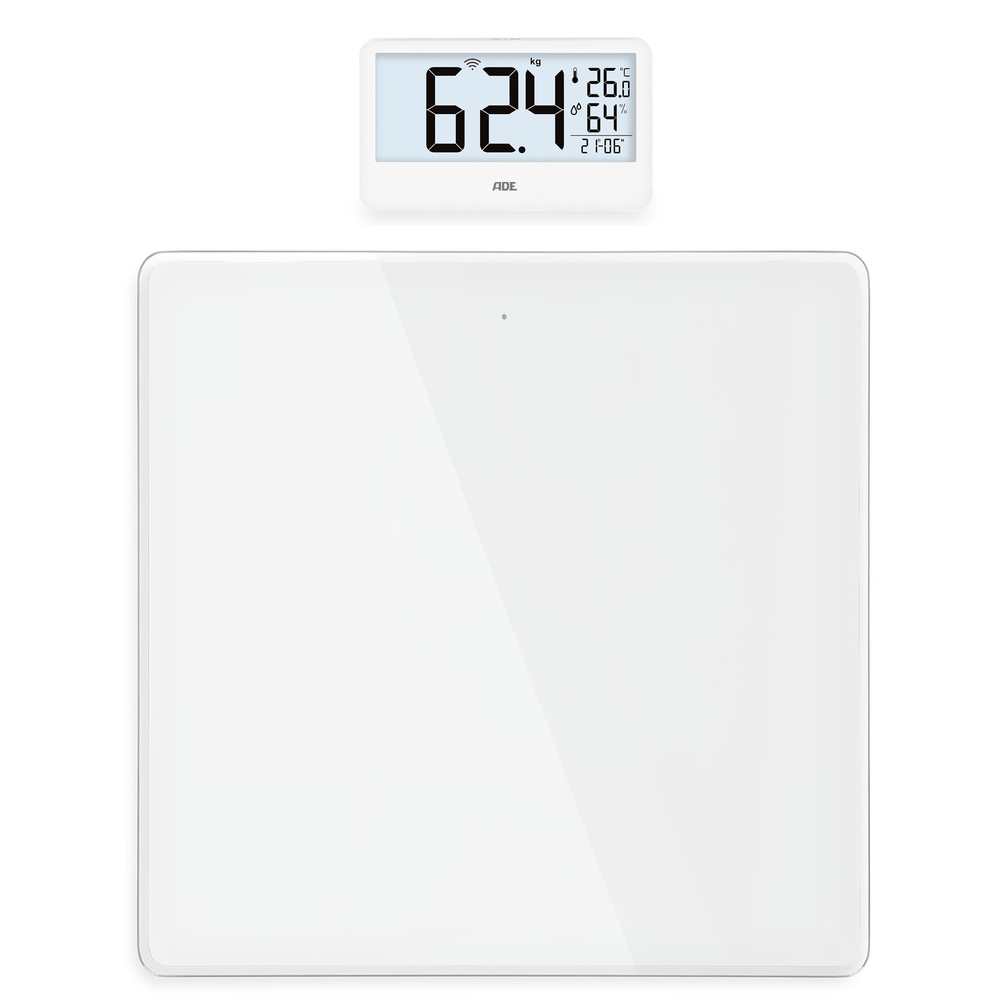 Digitale Personenwaage mit externem Display